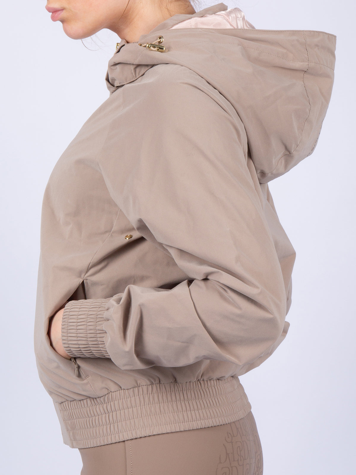 Dinja x PS Windbreaker Jacket Greige