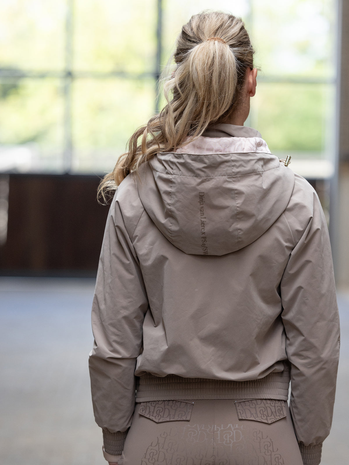 Dinja x PS Windbreaker Jacket Greige