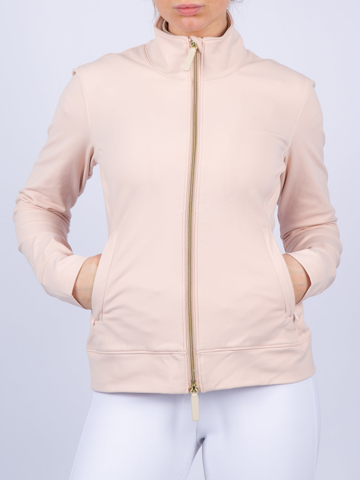 Dinja x PS Oakley Zip Mid Layer - Powder rose