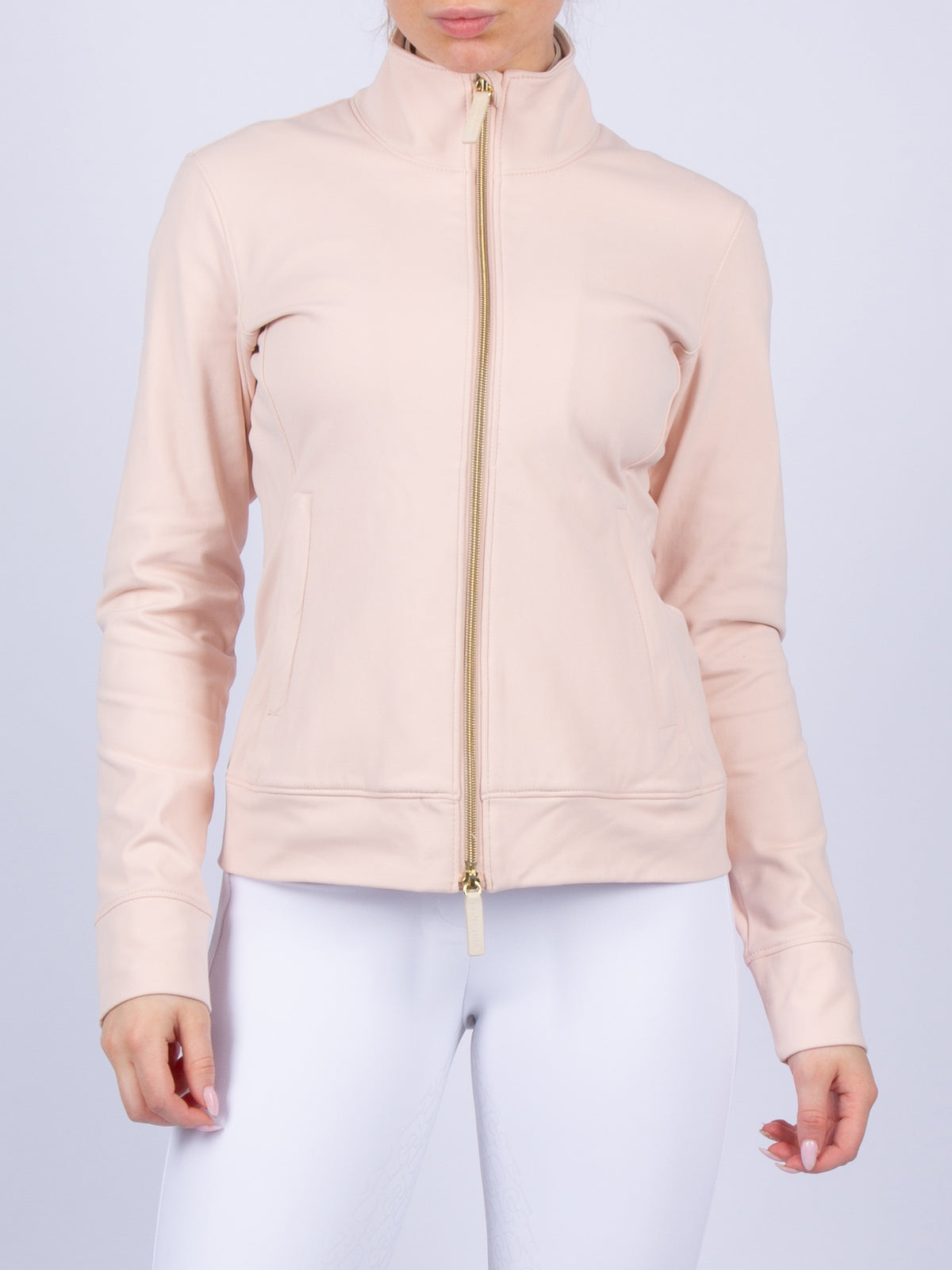 Dinja x PS Oakley Zip Mid Layer - Powder rose