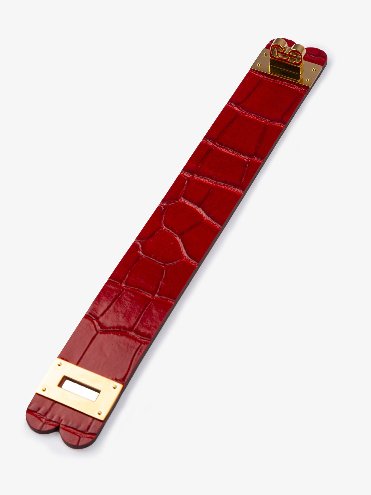 Byborn x PS Leather Bracelet Red heart