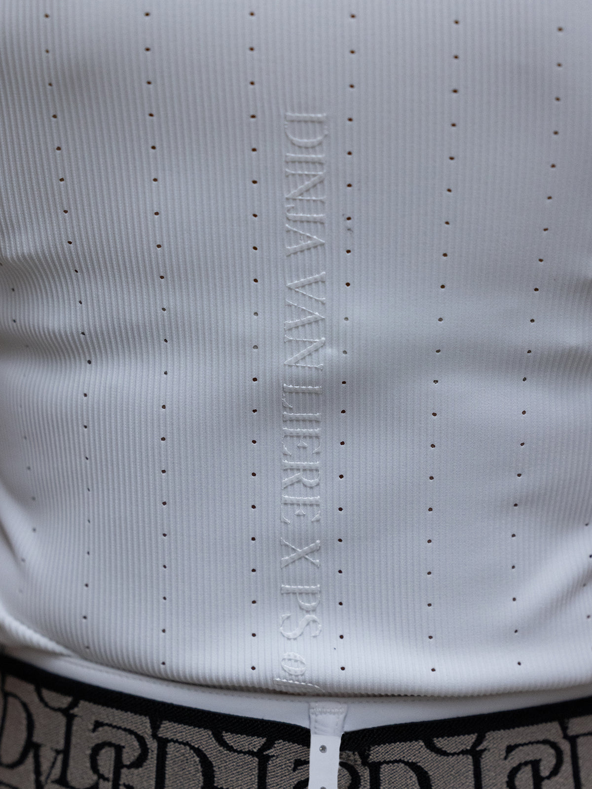 Dinja x PS SS Ventilated Top White