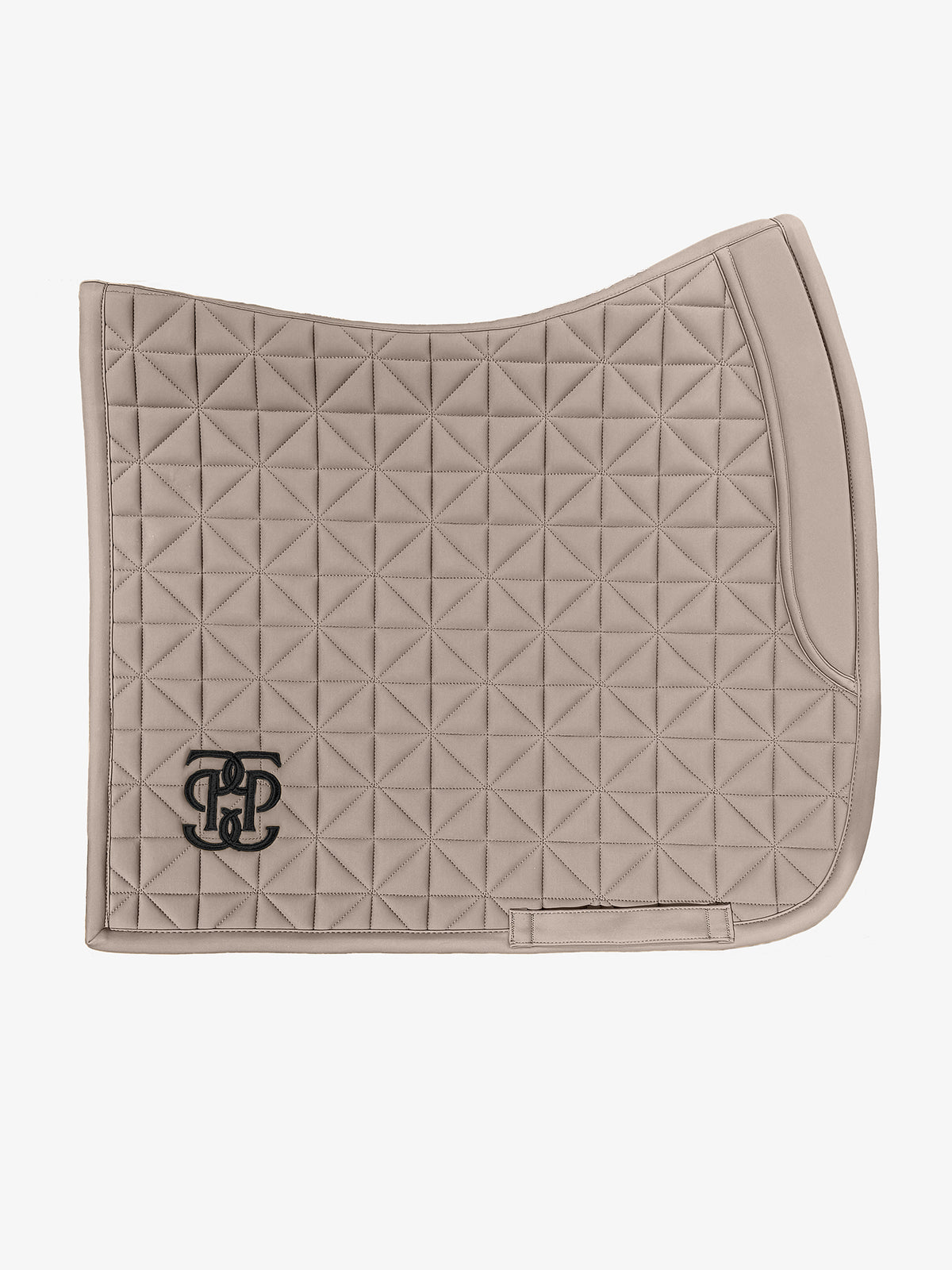 Diamond Quilt Dressage Saddle Pad Latte