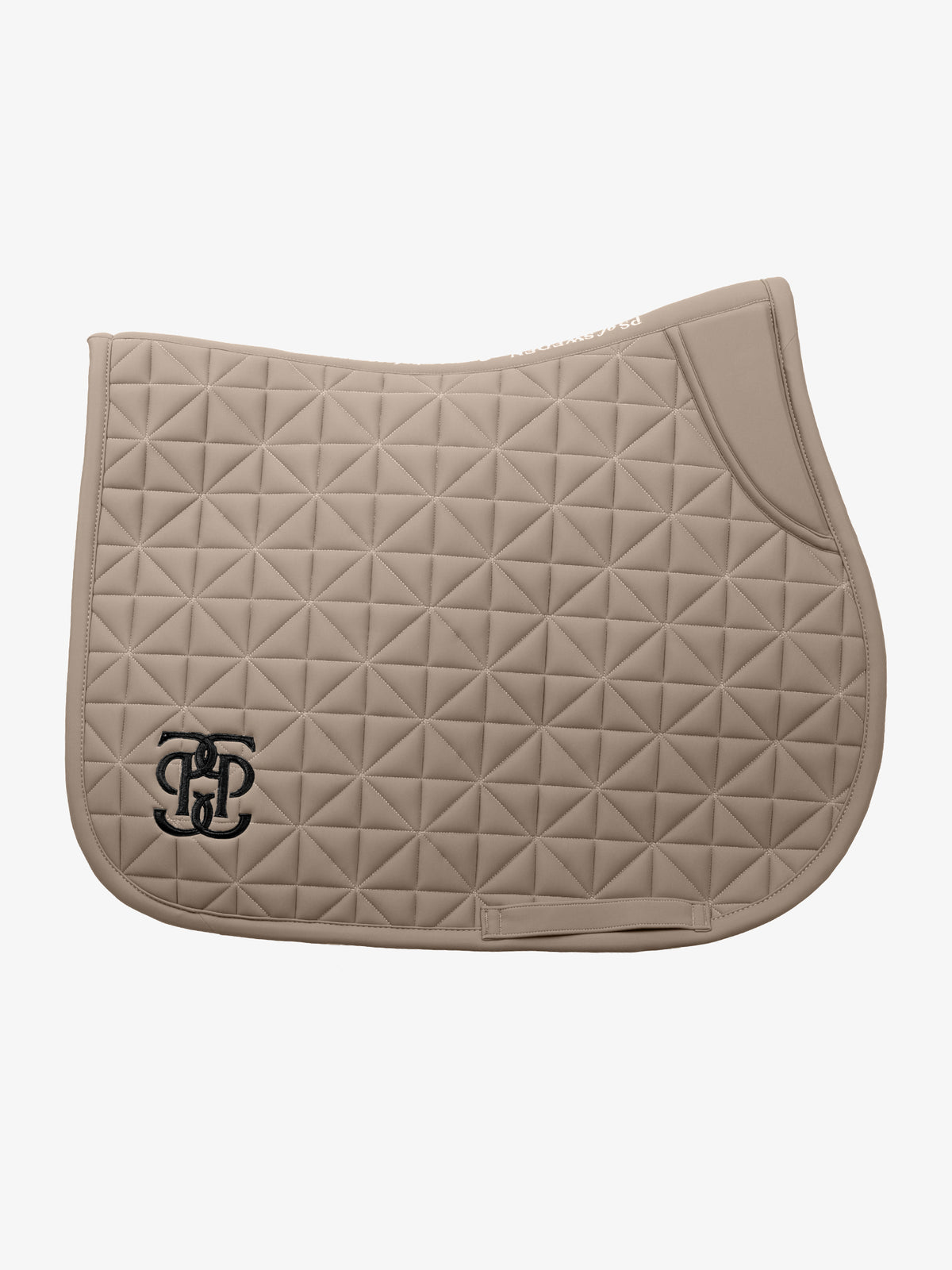 Diamond Quilt Jump Saddle Pad Latte