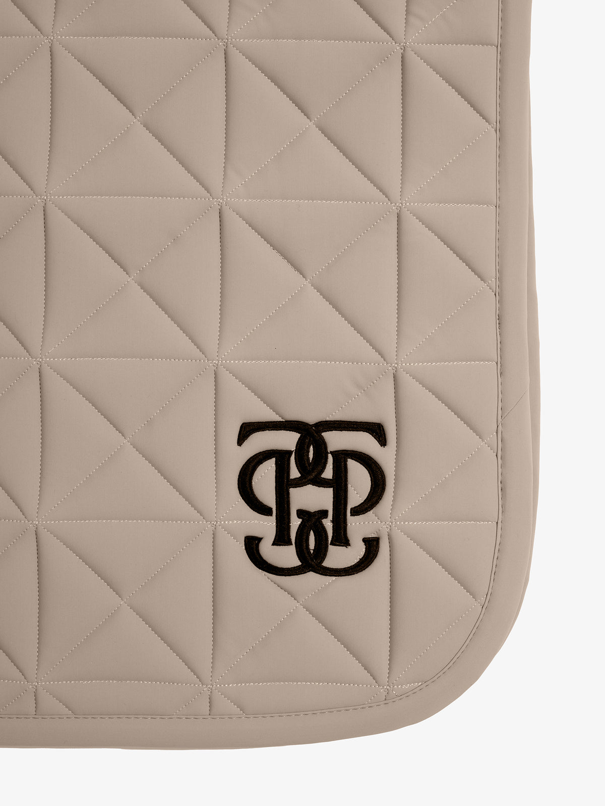 Diamond Quilt Jump Saddle Pad Latte