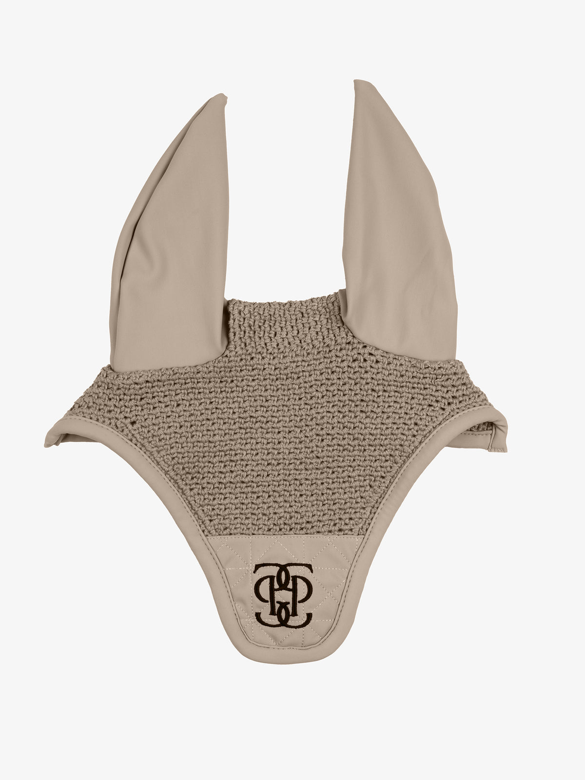 Diamond Quilt Ear Bonnet Latte