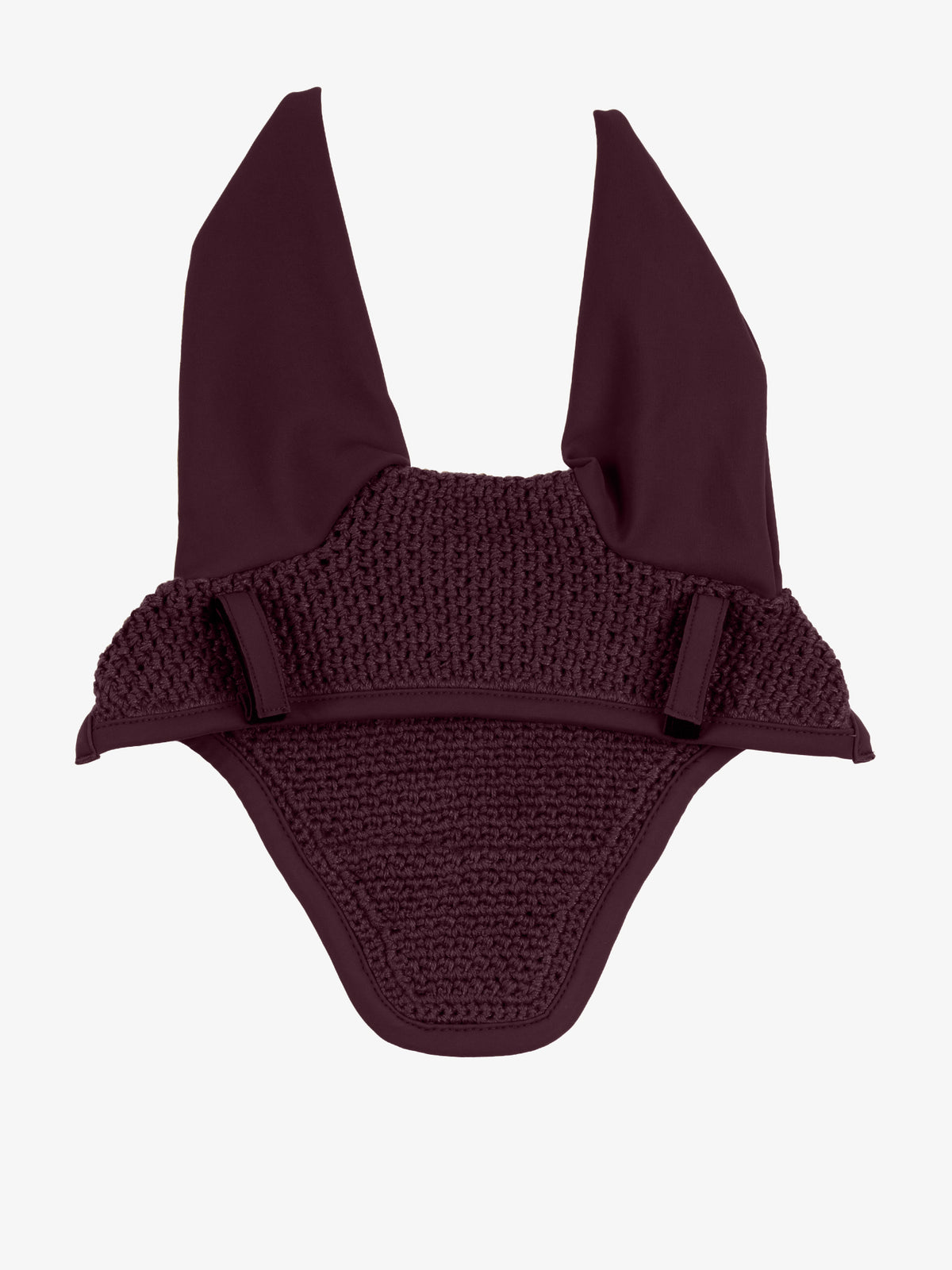 Diamond Quilt Ear Bonnet Plum