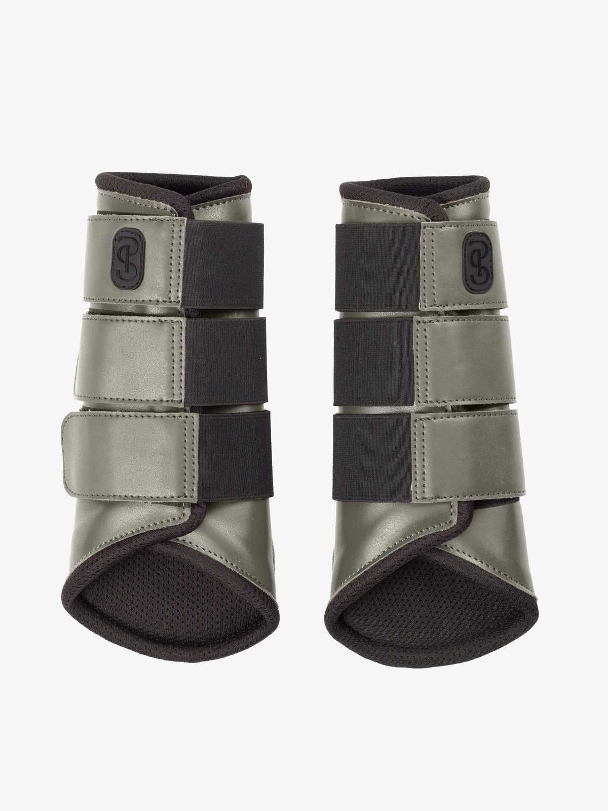 Premium Mesh Hind Brushing Boots 2-Pack Mist Green