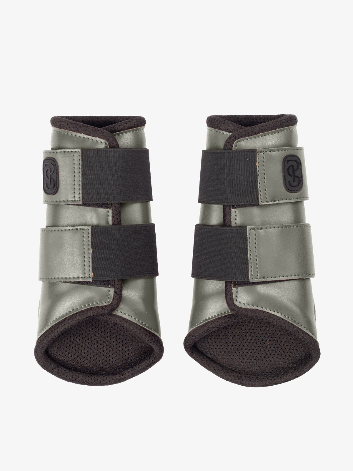 Premium Mesh Front Brushing Boots 2-Pack Mist Green