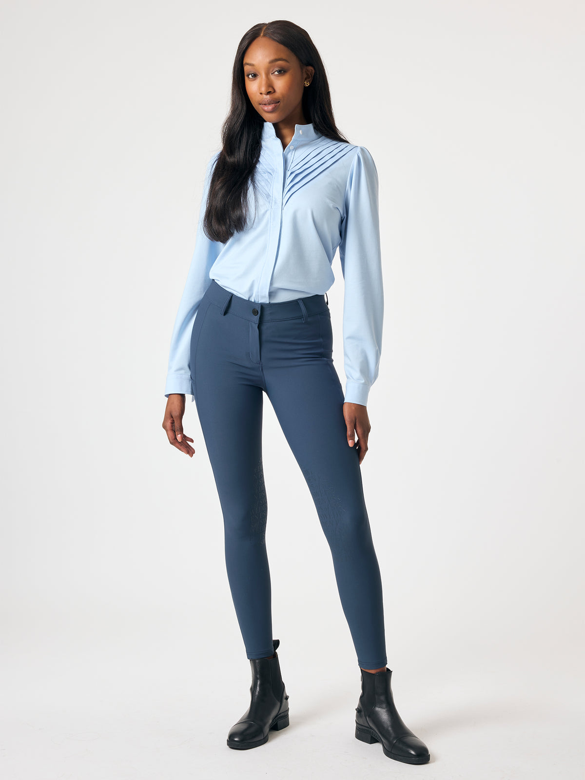 Pauline Cooling Knee-Patch Breeches