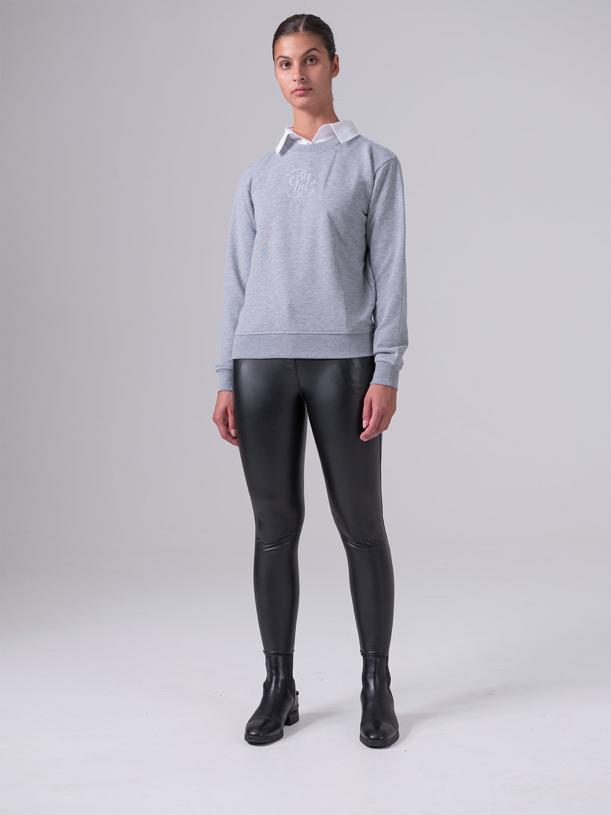 Kayla Sweatshirt Grey Melange