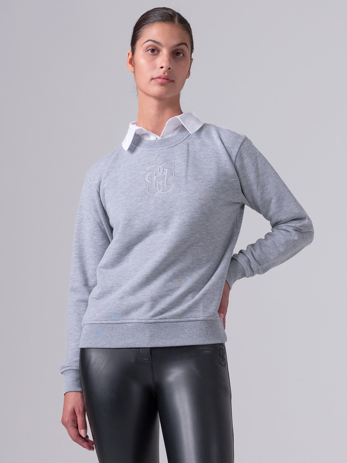 Kayla Sweatshirt Grey Melange
