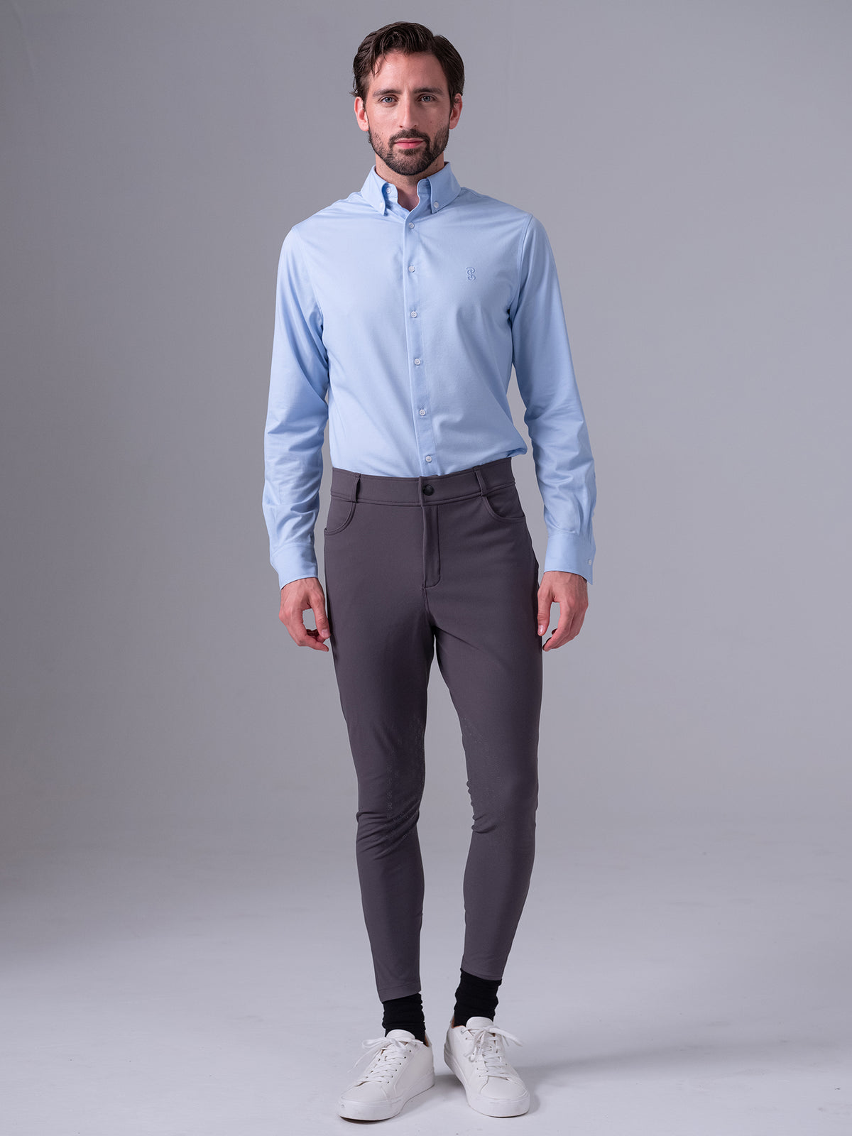 Roberto Pique Shirt Light blue