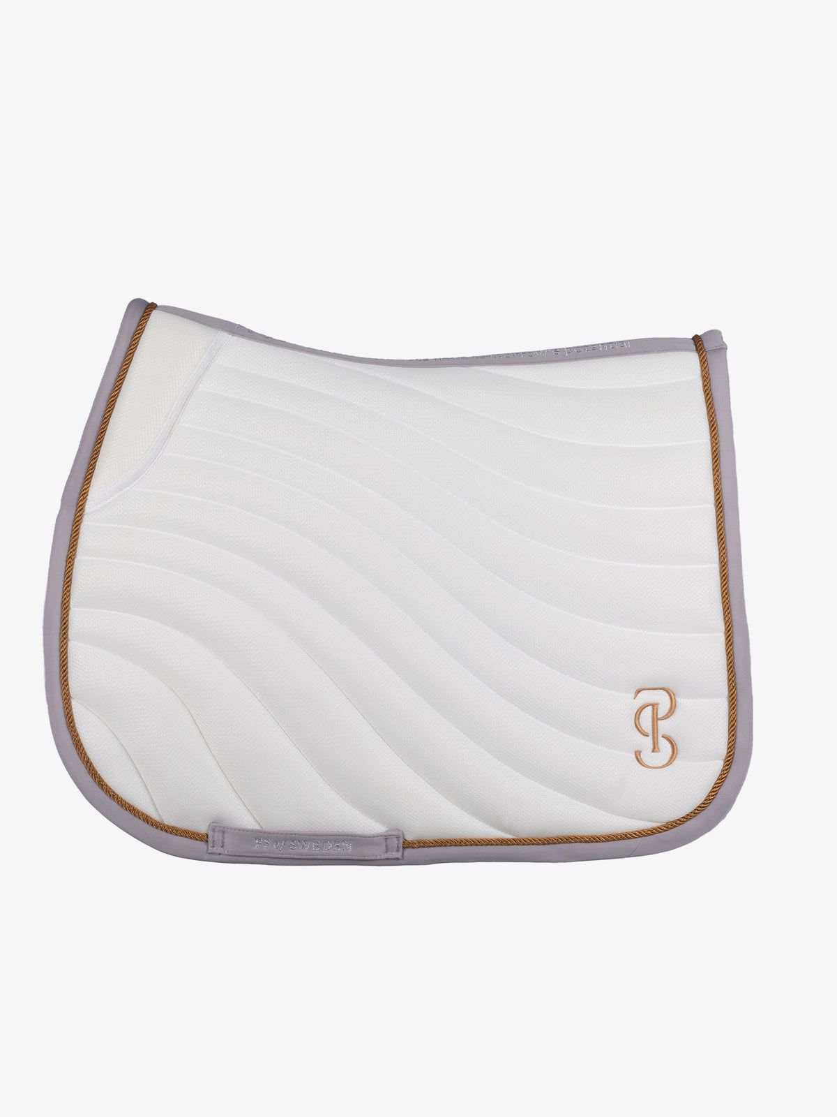 Airflow Mesh Jump Saddle Pad - White
