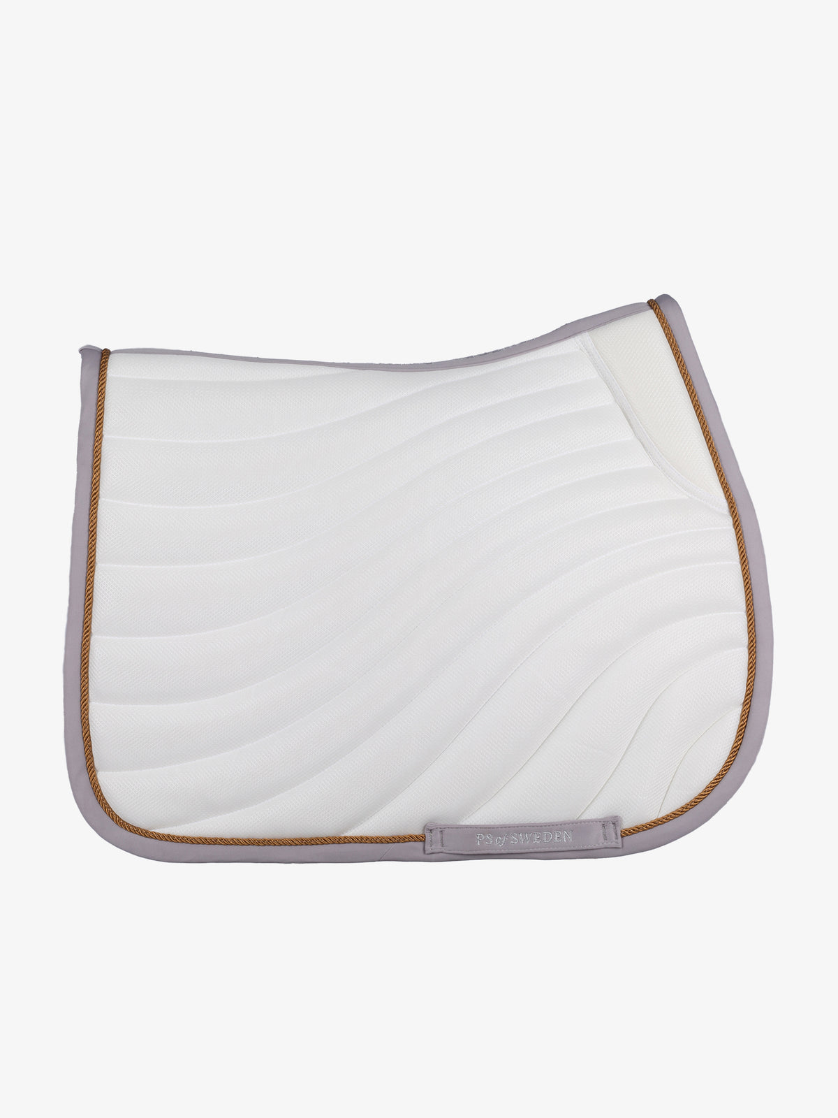Airflow Mesh Jump Saddle Pad - White