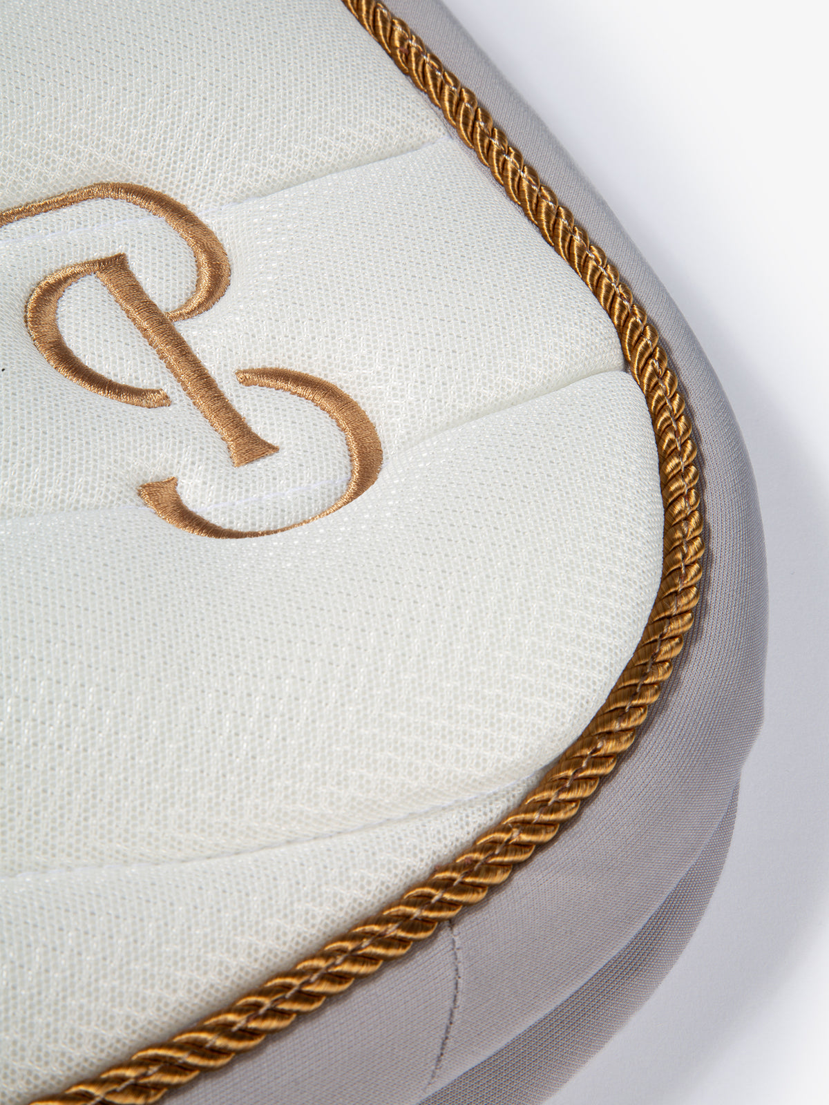 Airflow Mesh Jump Saddle Pad - White
