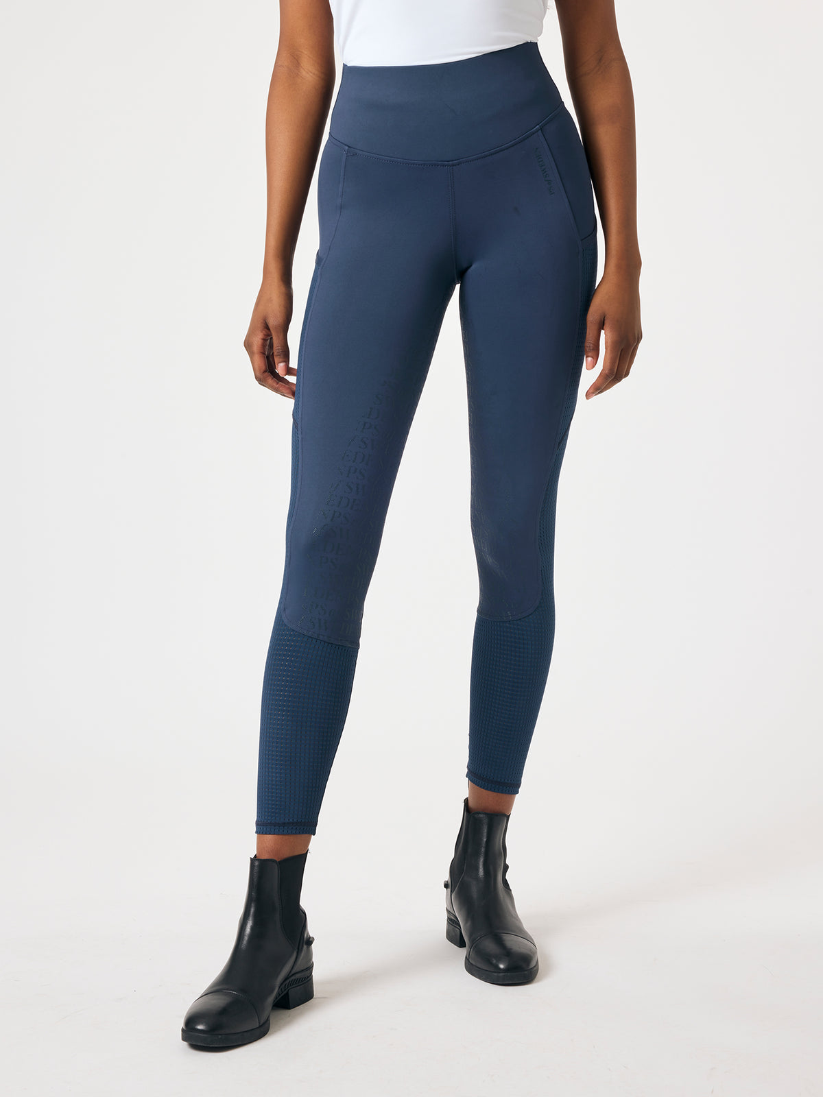 Leslie FG Riding Tights Indigo