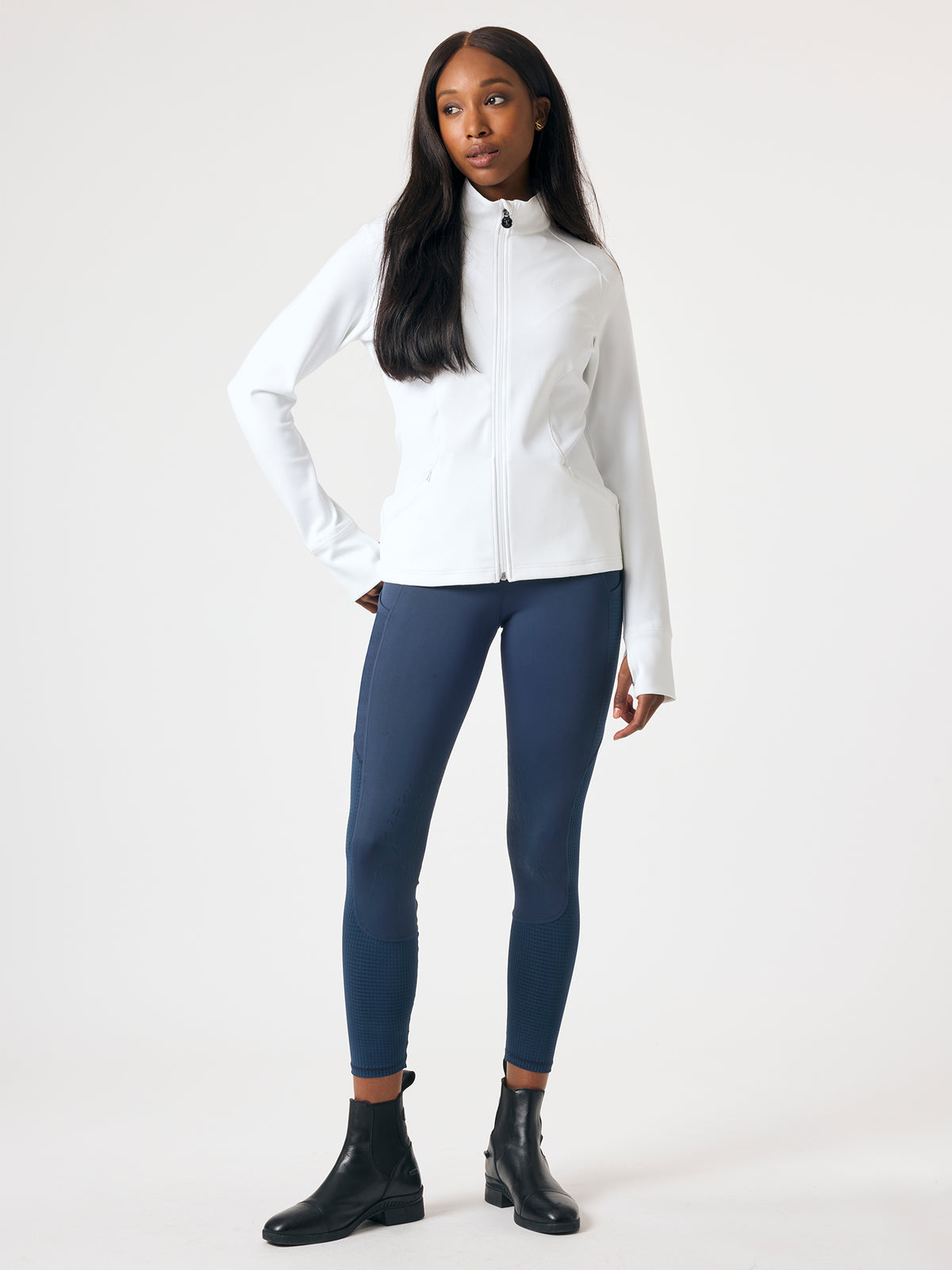 Leslie Knee Grip Riding Tights
