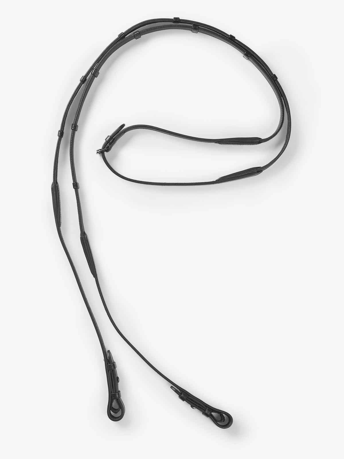 Reins Dressage Softy / Supergrip Flat Black
