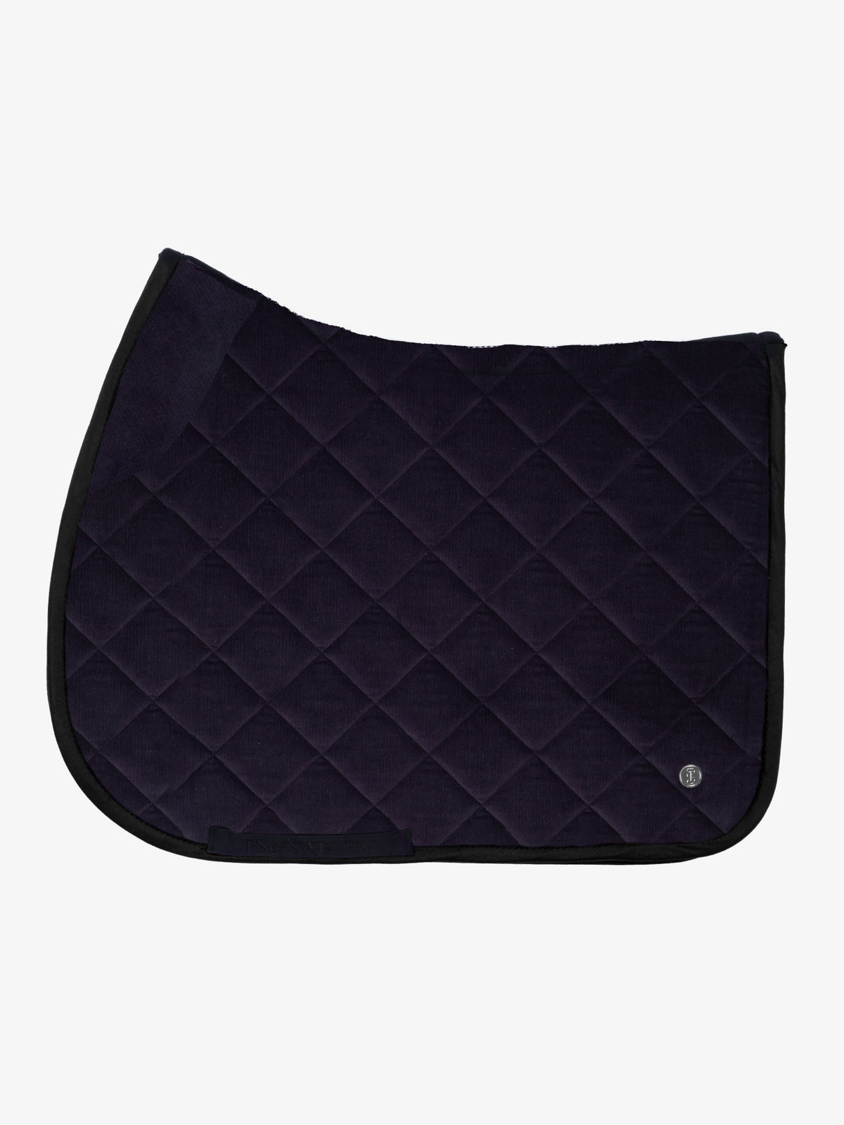 Classic Corduroy Jump Saddle Pad Navy