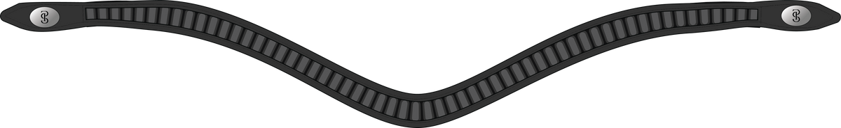 Chain Browband - Black