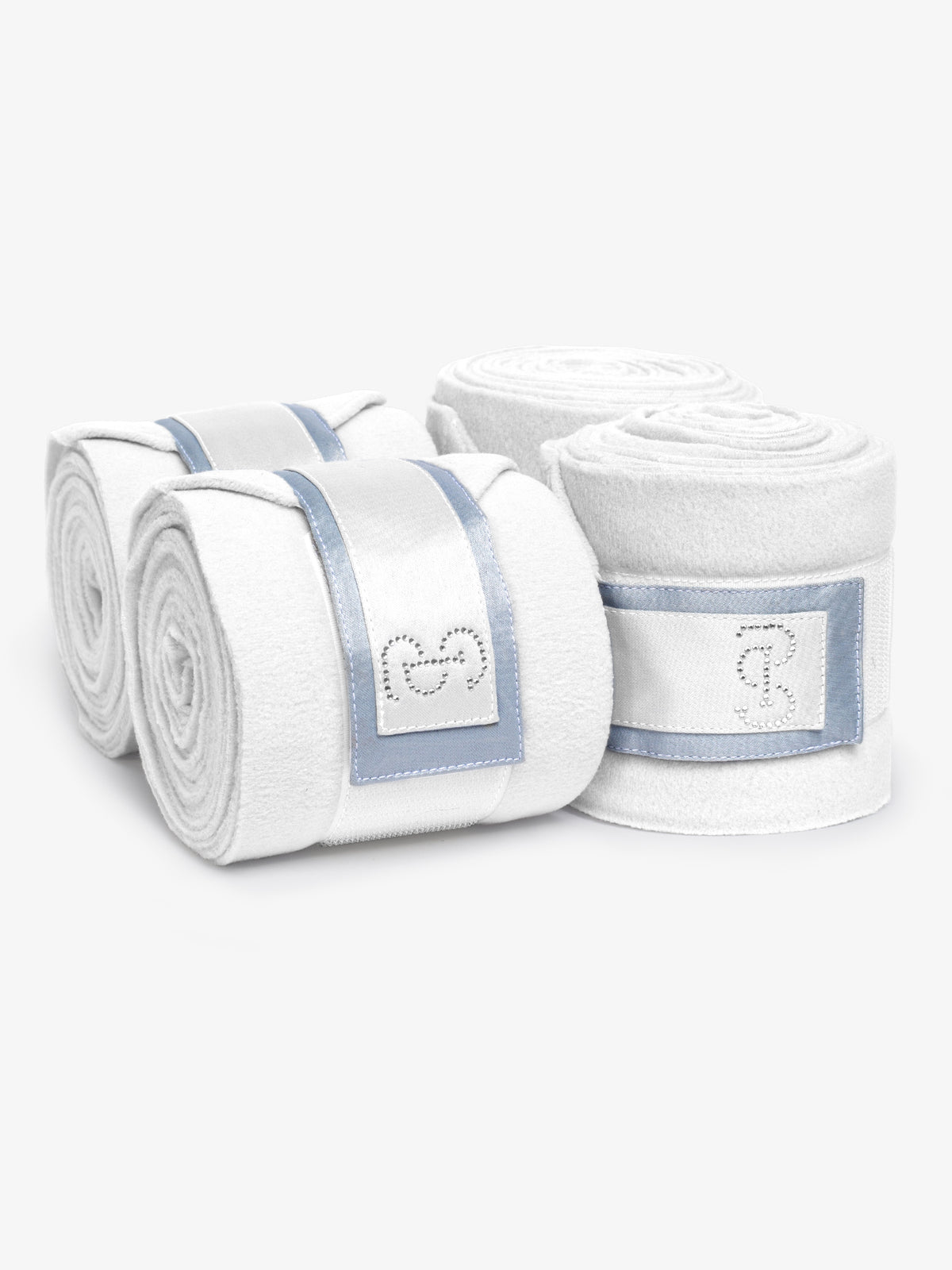 Crystal Satin Polos White