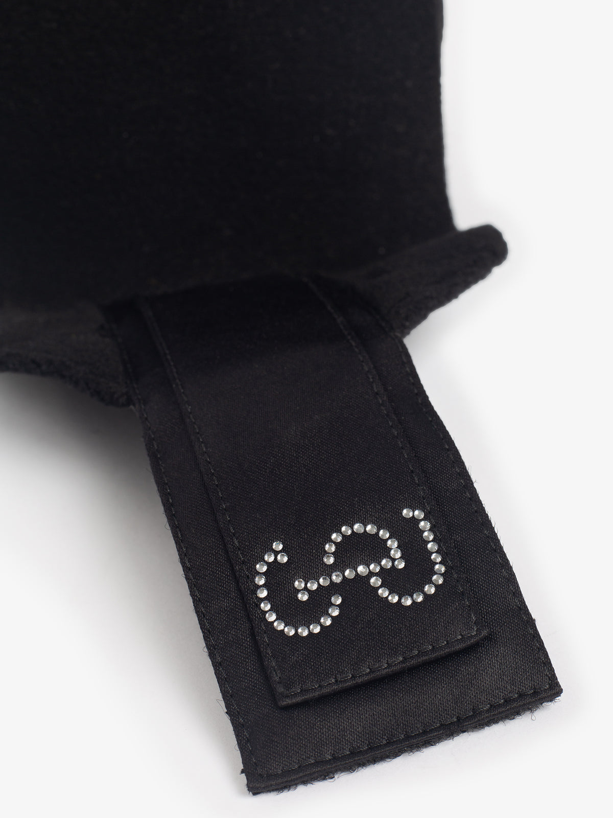Crystal Satin Polos Black