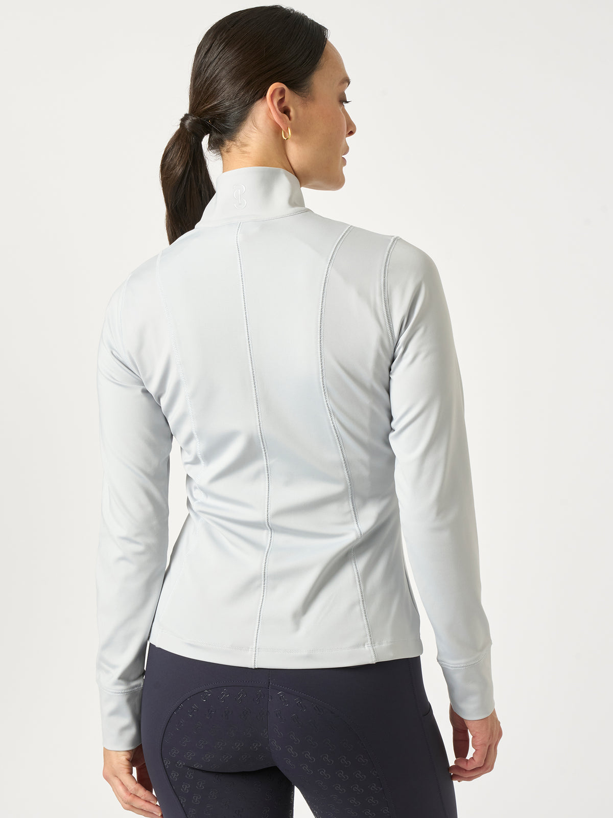 Kaia Full Zip Mid Layer Blue Whisper