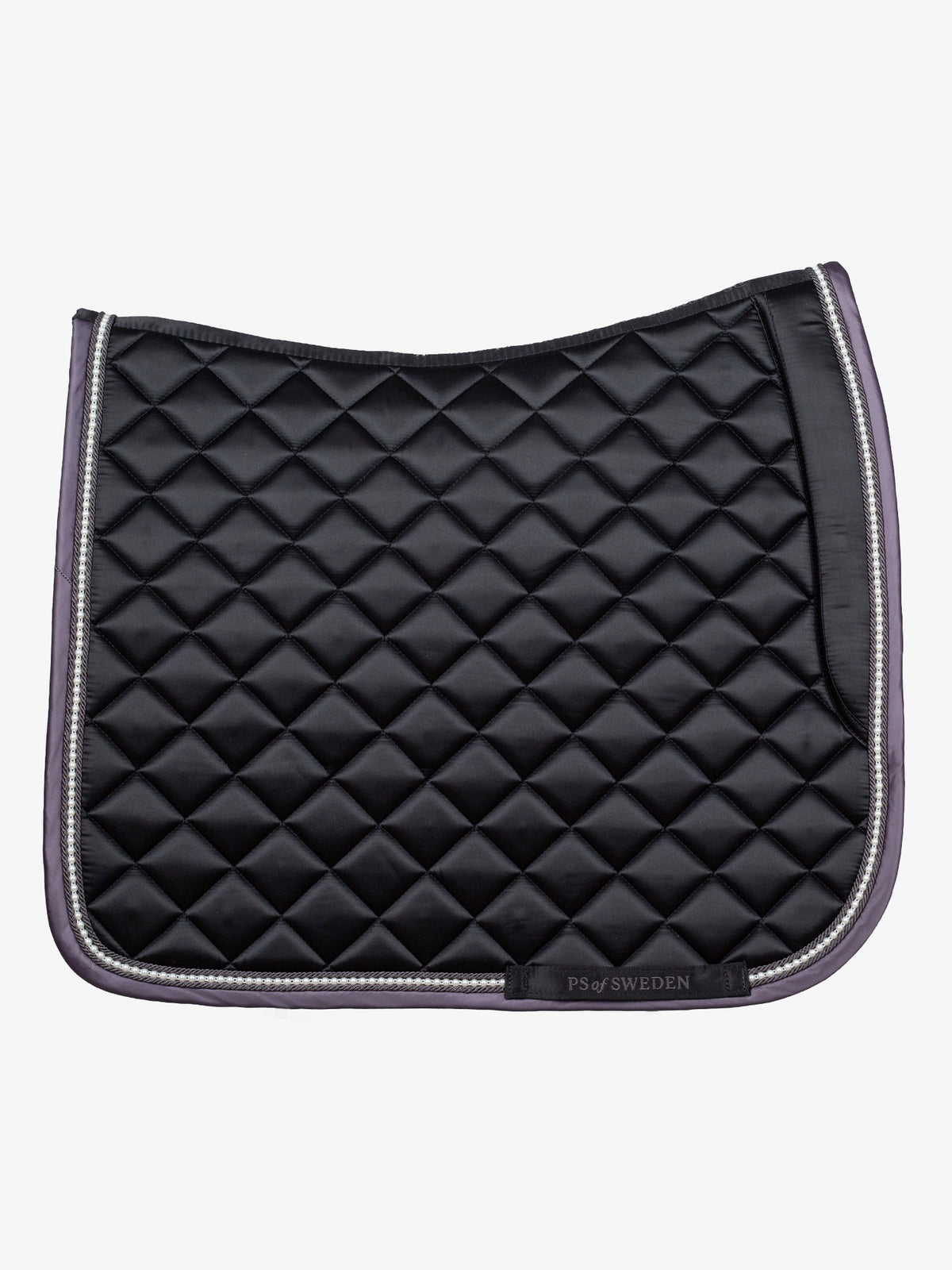 Pearl Monogram Dressage Saddle Pad Black