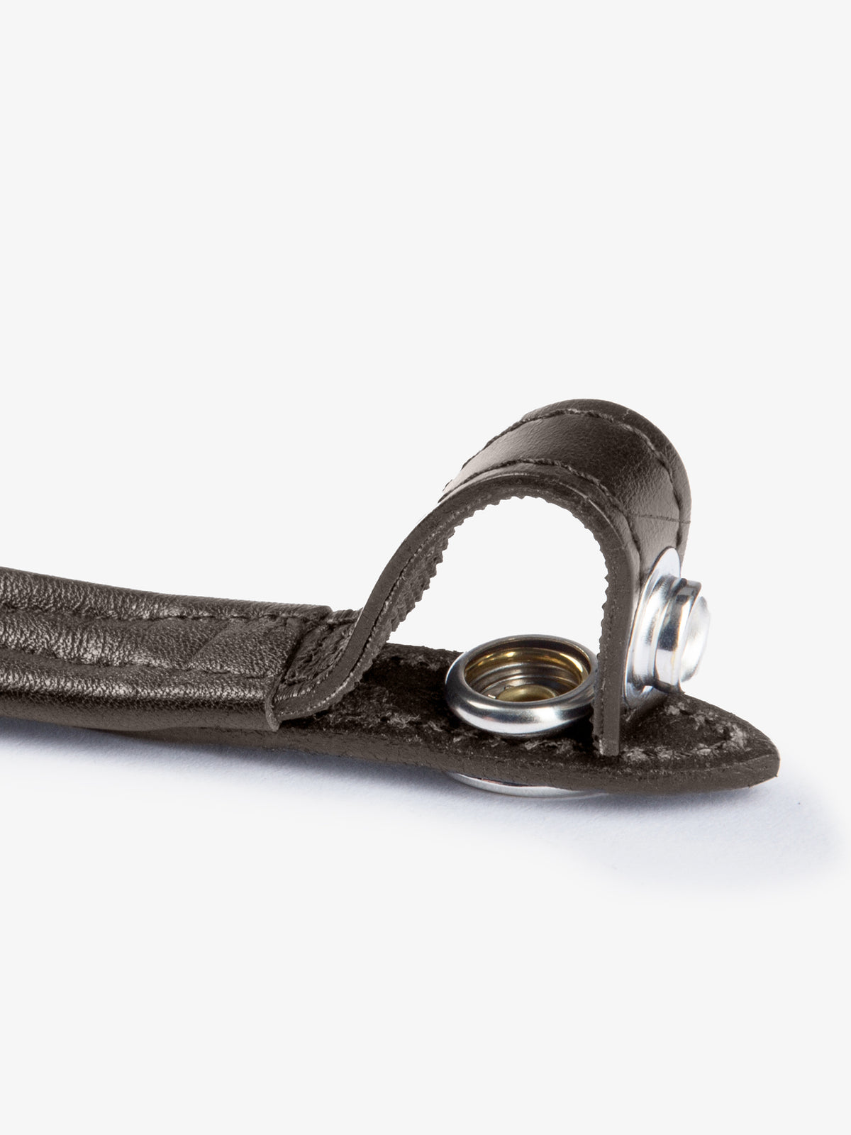 Browband U-shape Silver Brown