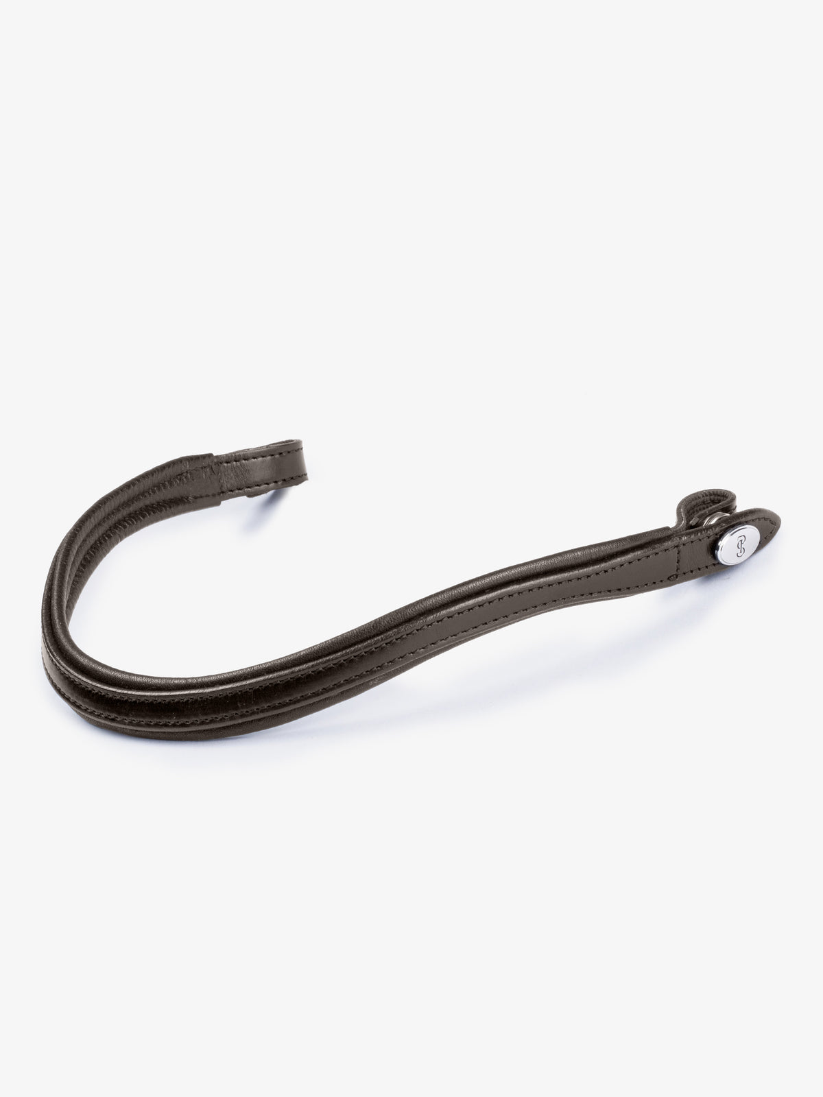Browband U-shape Silver Brown