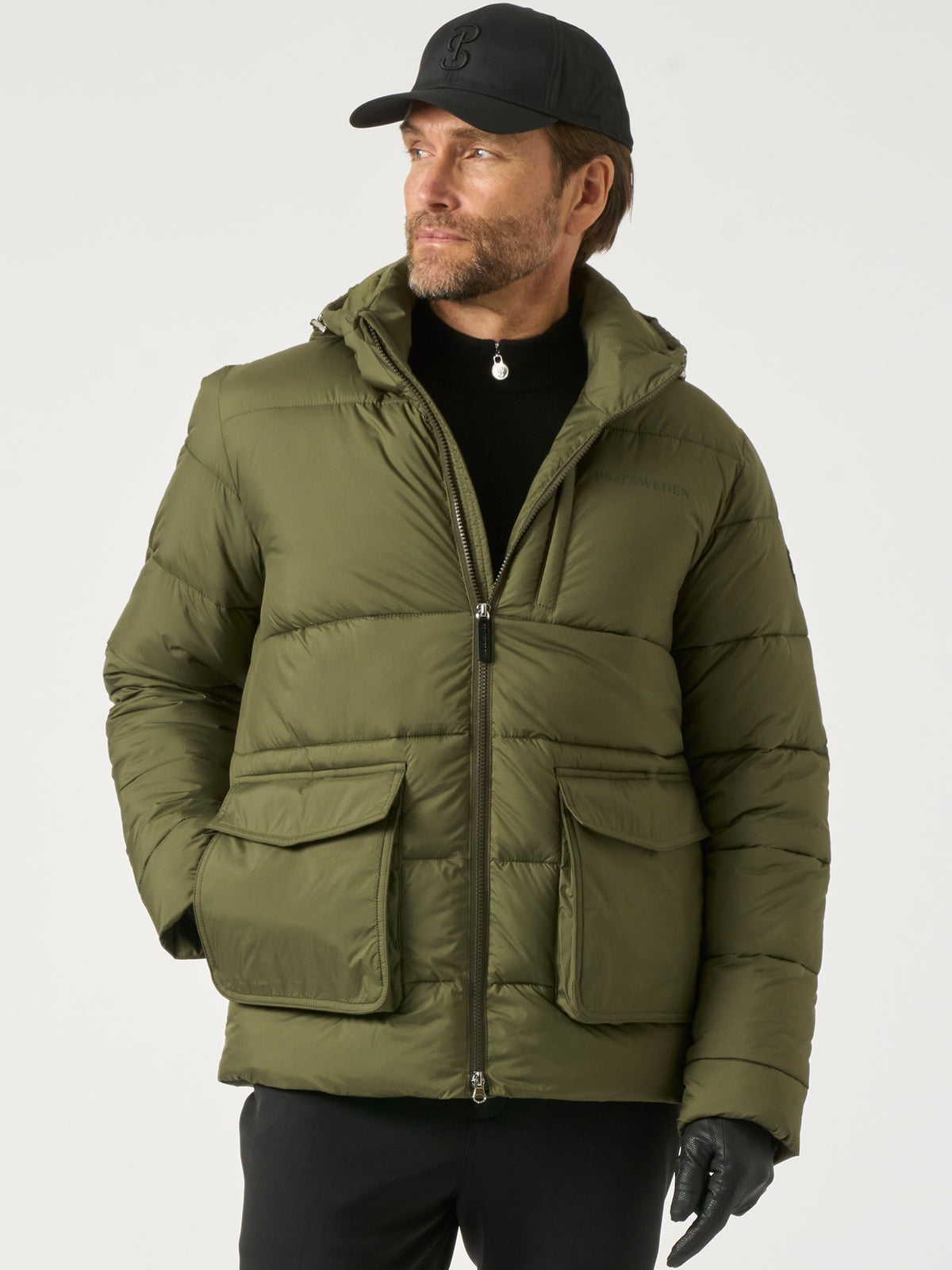 Lucca Puffer Jacket Seaweed green