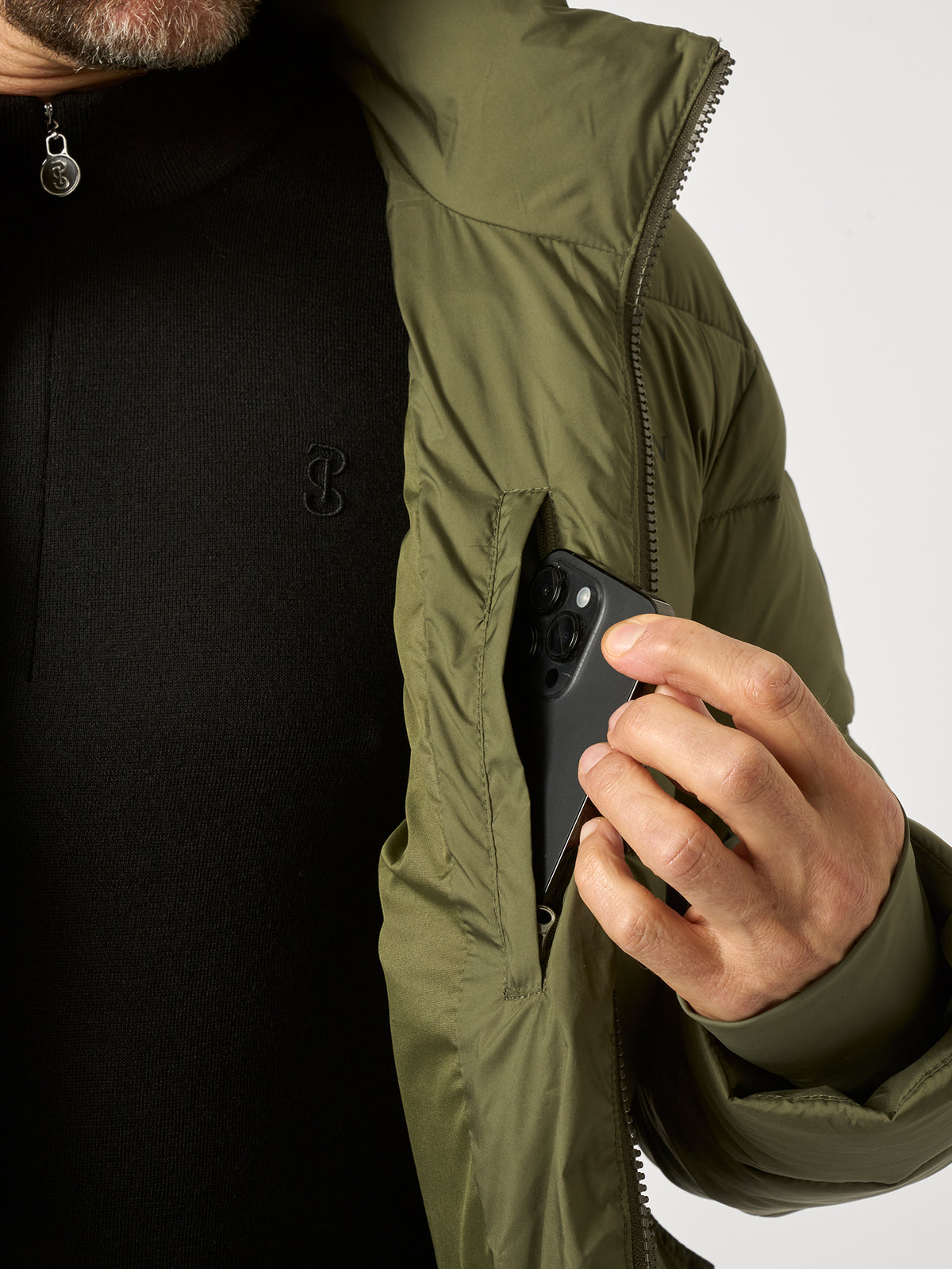Lucca Puffer Jacket Seaweed green