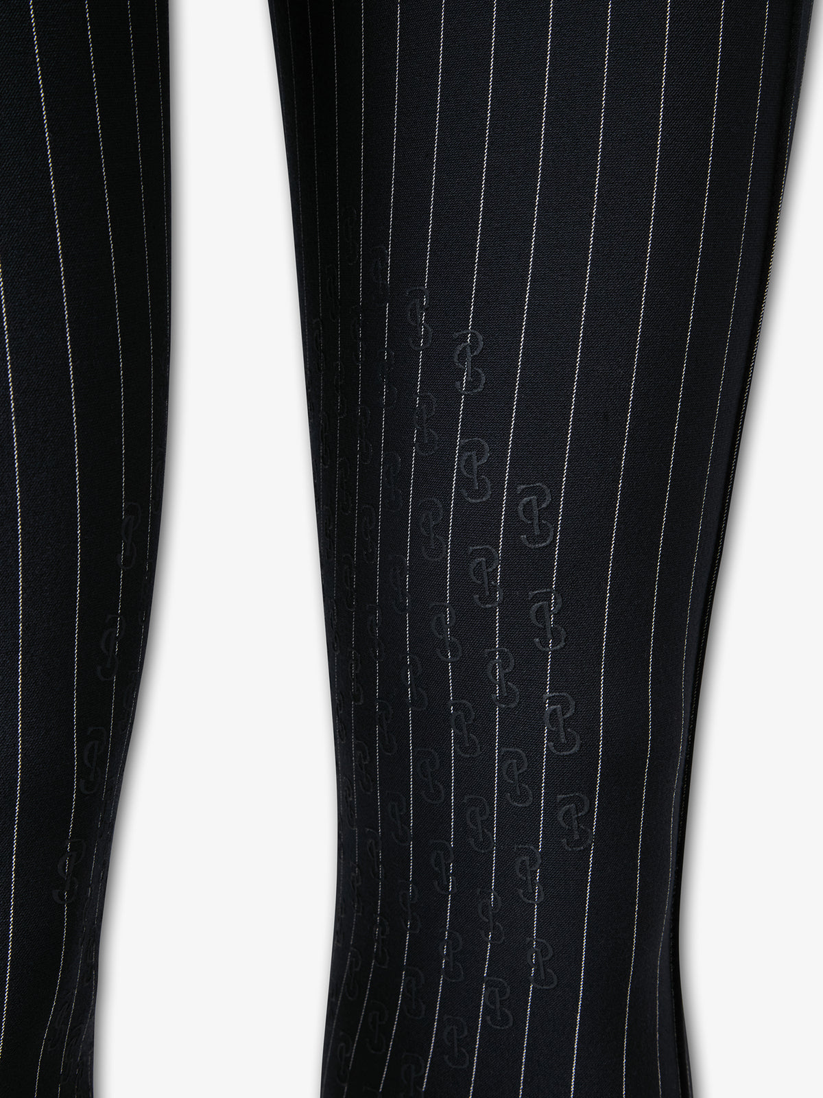 Penny Pinstripe Full Seat Breeches - Navy