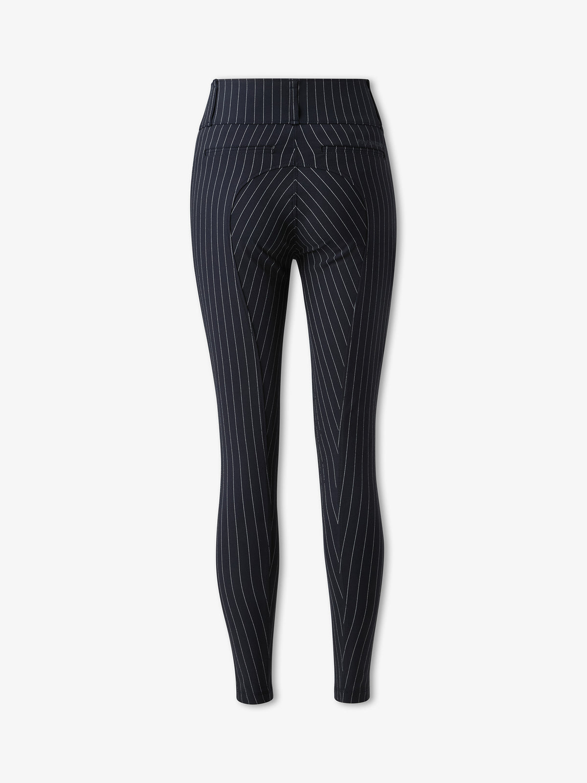Penny Pinstripe Knee Grip Breeches Navy