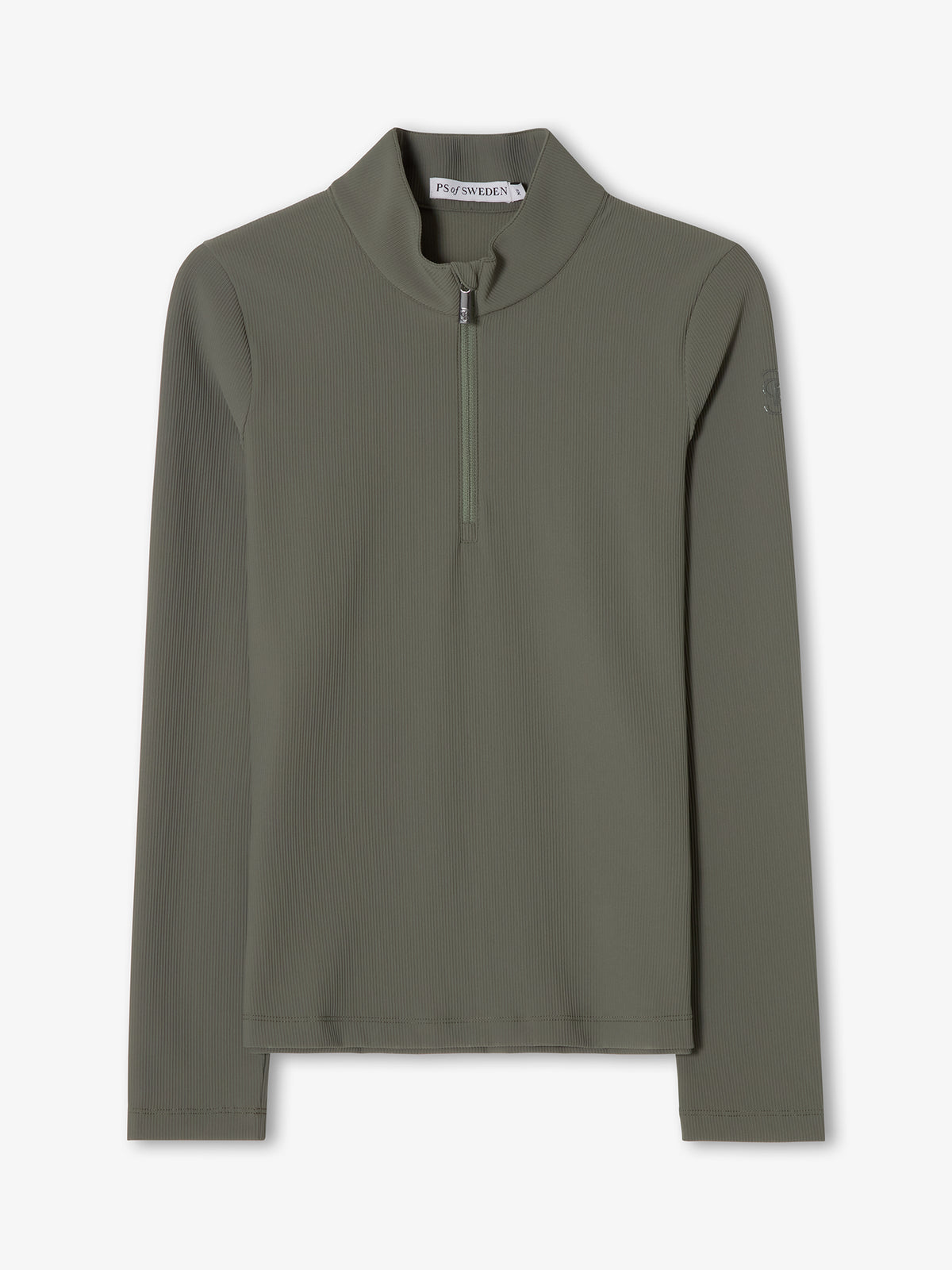 Ryder Ribbed LS Baselayer - Mist Green