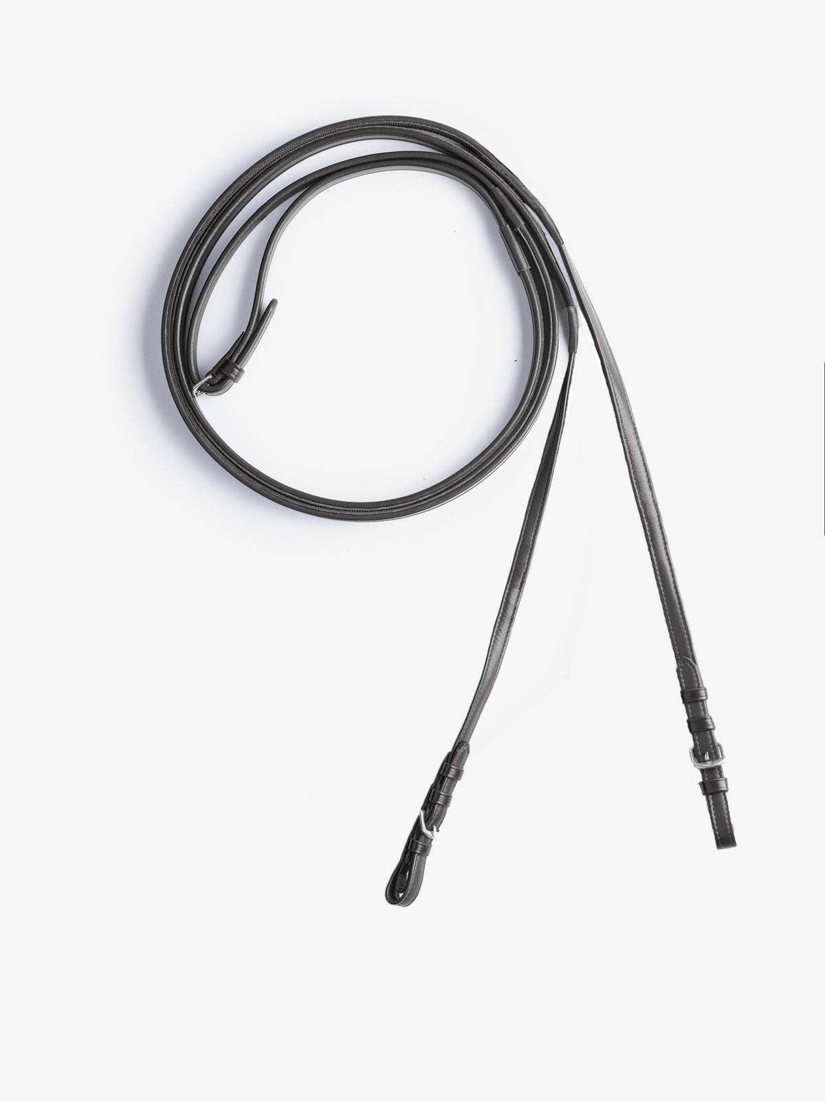 Reins 13mm Supergrip Black Leather
