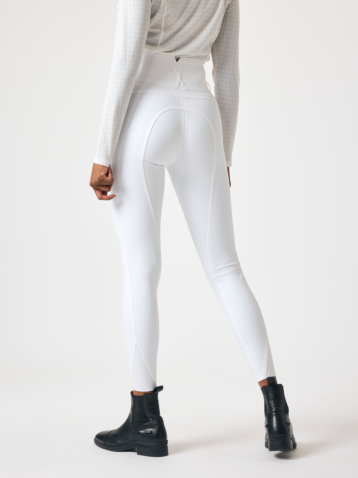 Charlotte FG Dressage Breeches w/o Pocket White