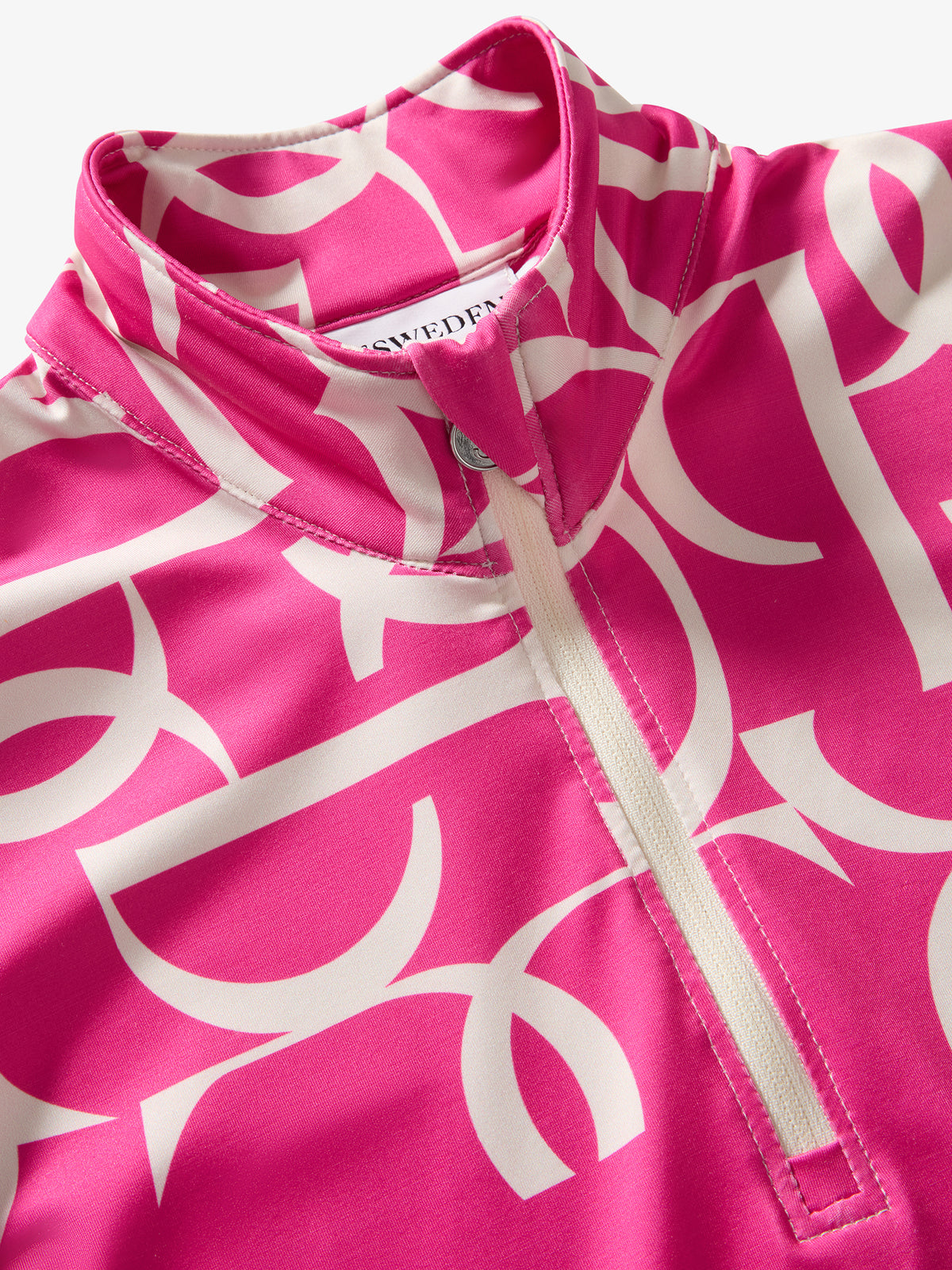 Vera Printed SS Top - Hot Hibiscus