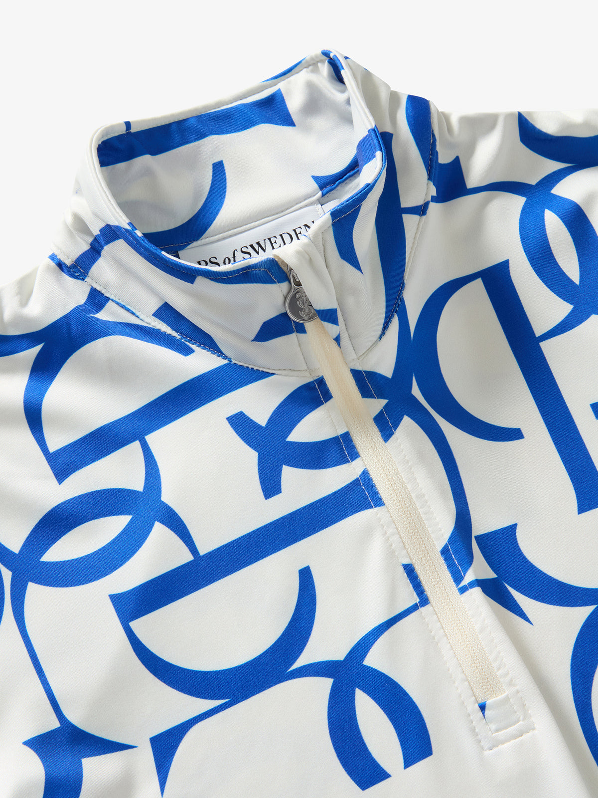 Vera Printed SS Top - Sapphire Crush