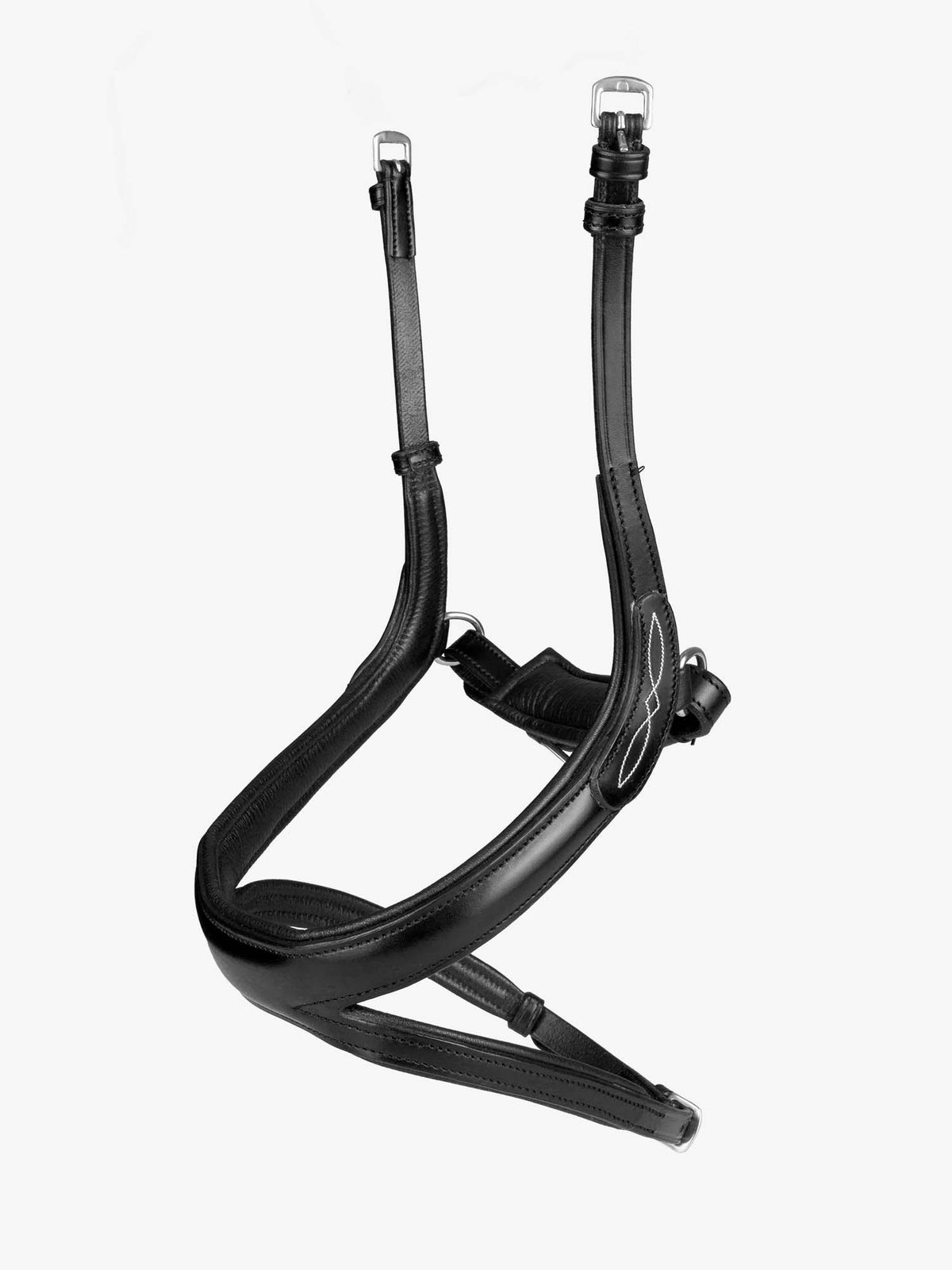 Noseband Jump Off Black Leather