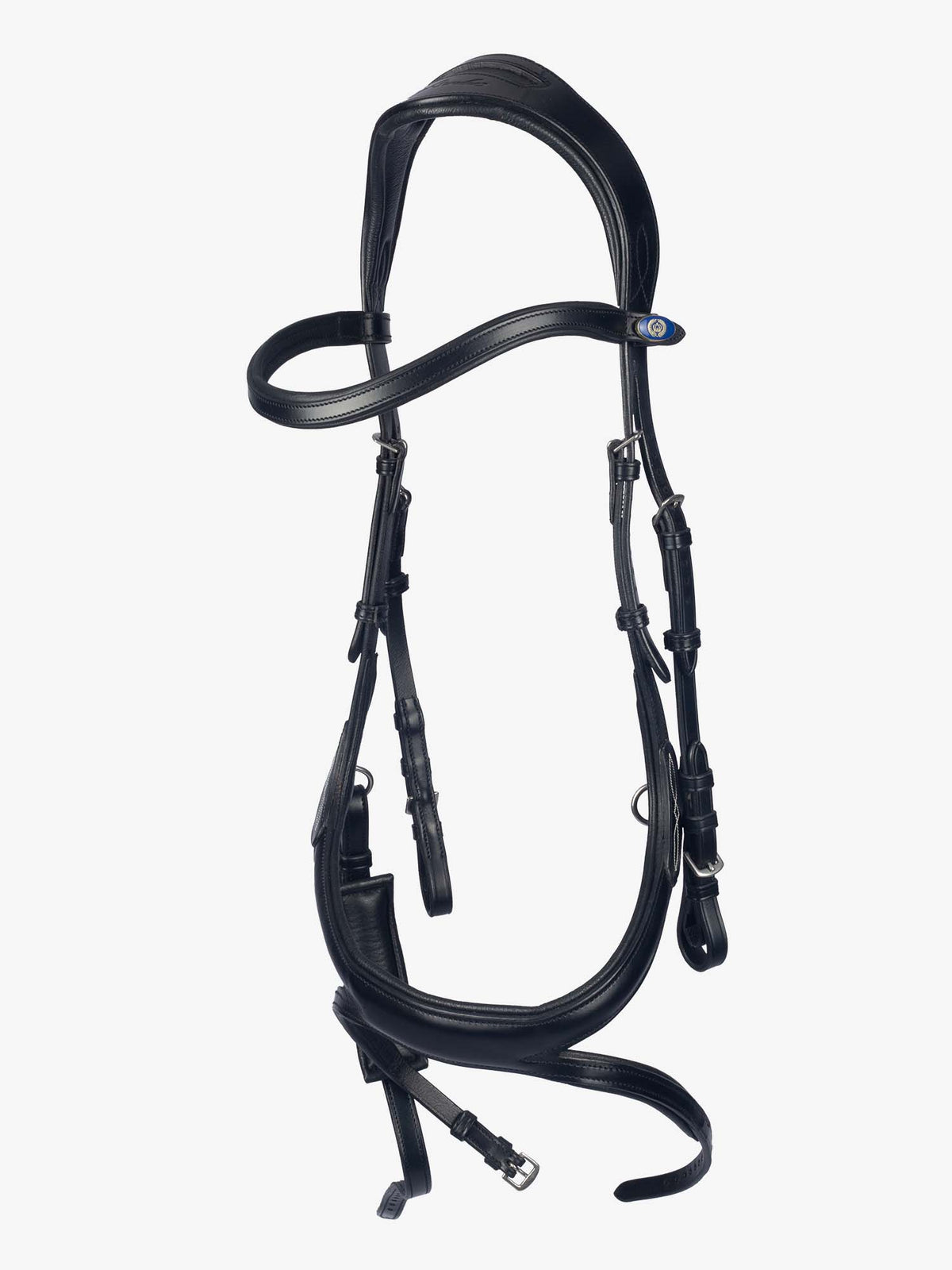 Noseband Jump Off Black Leather