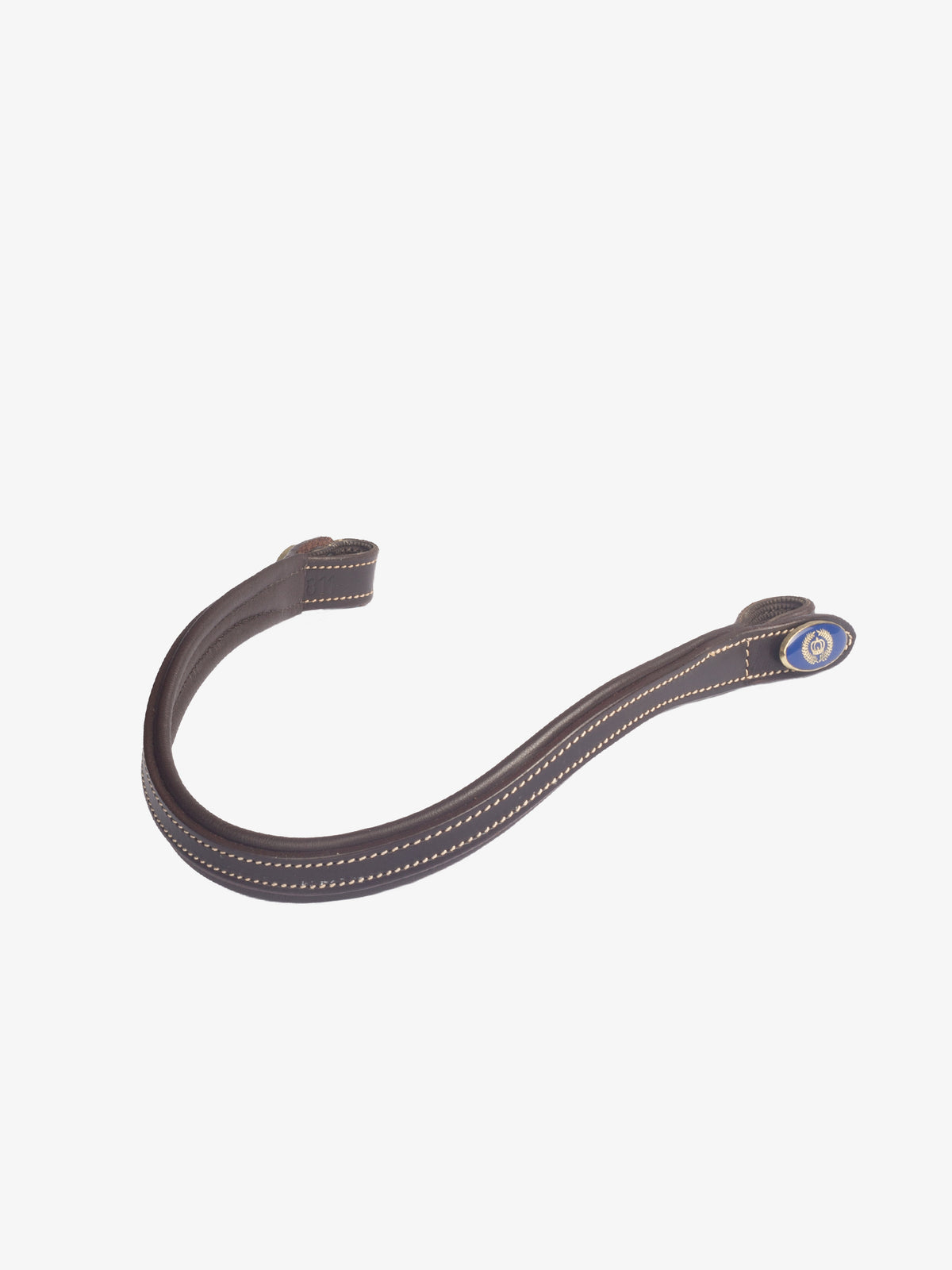 Browband U-Shape Brown Leather