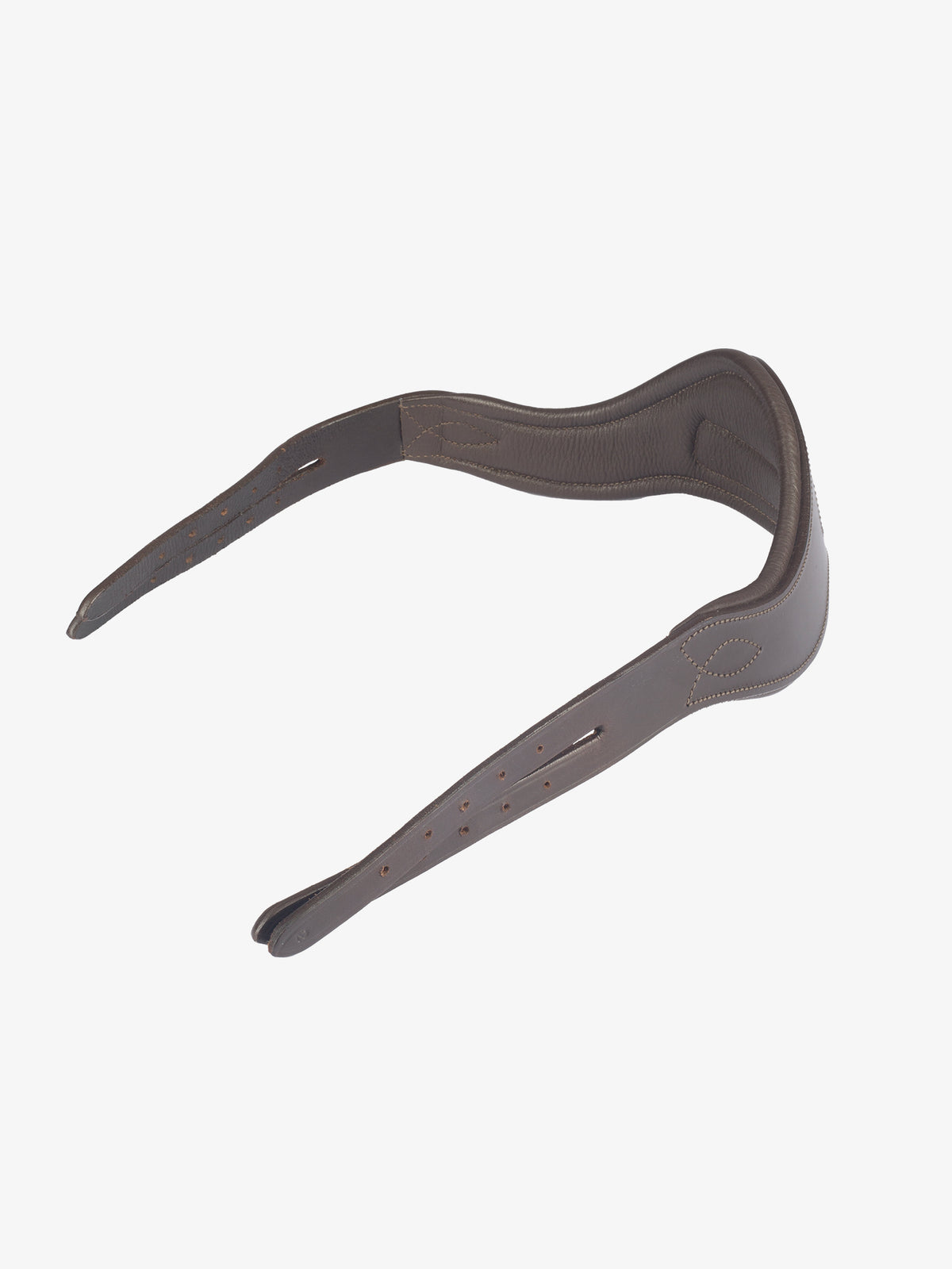 Headpiece Snaffle Relief D Brown Leather