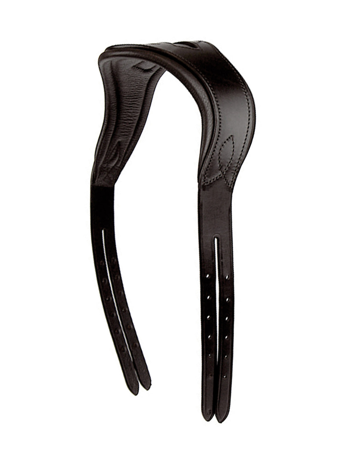 Headpiece Snaffle Relief D Brown Leather