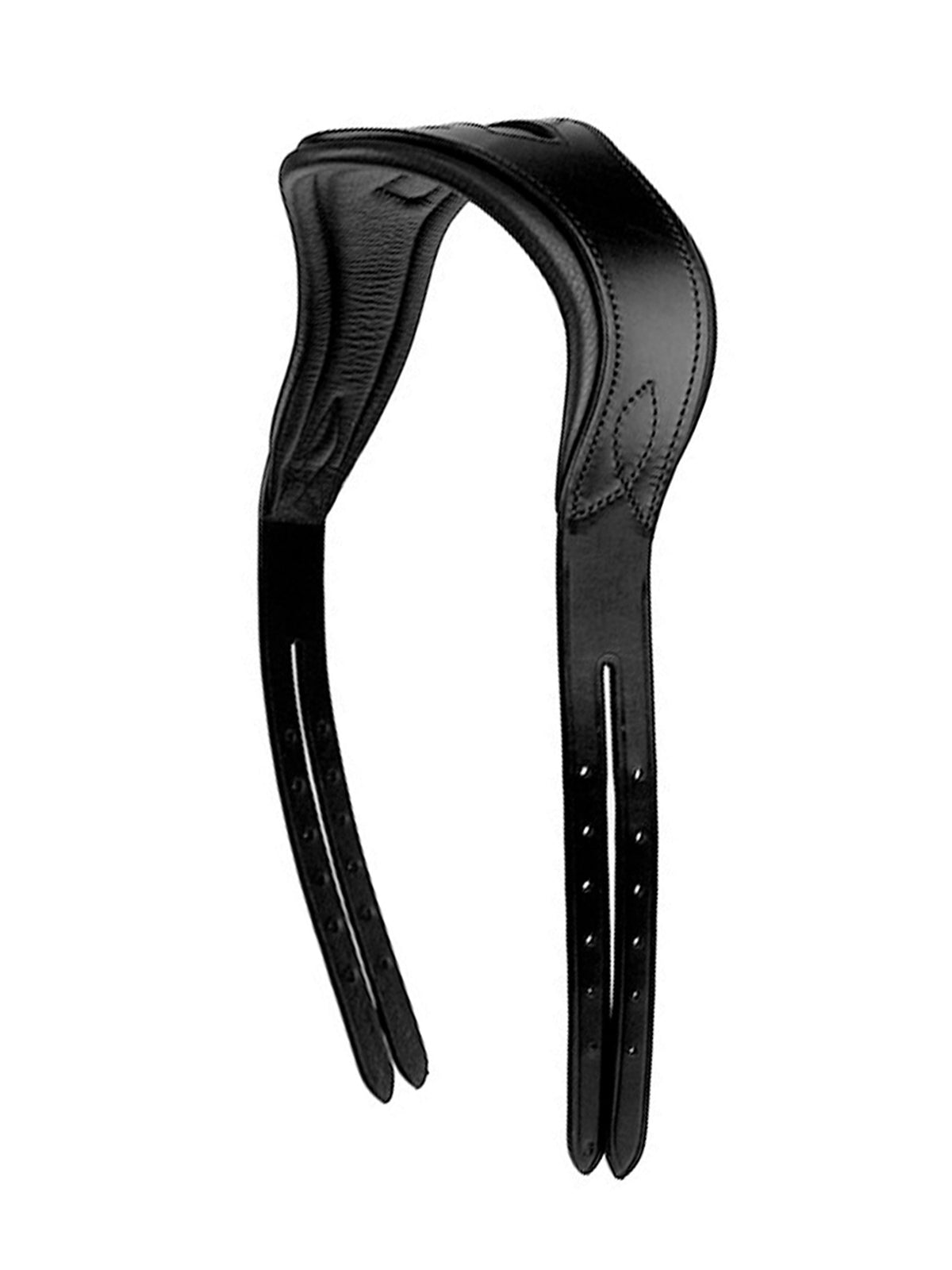 Headpiece Snaffle Relief D Black Leather