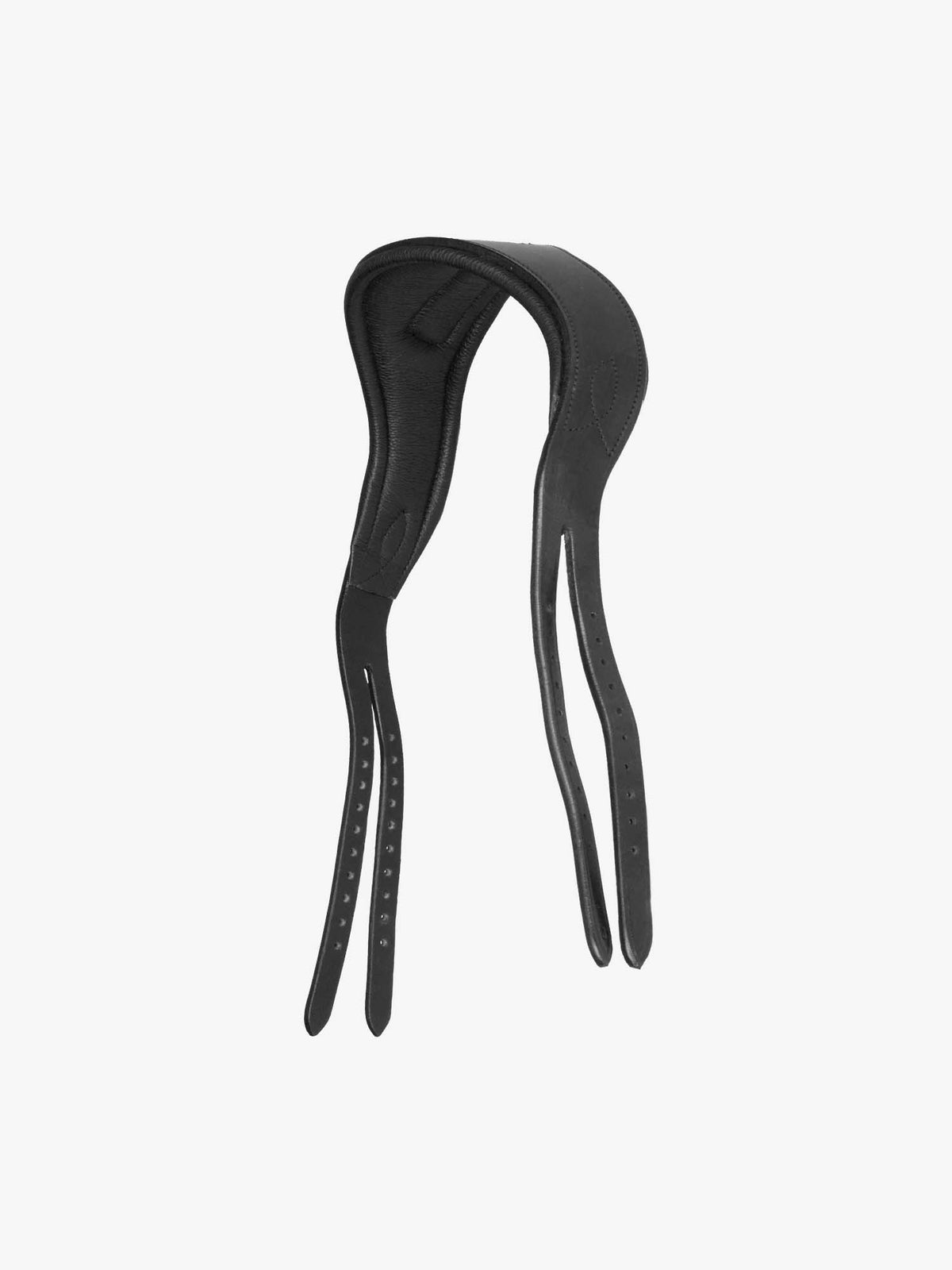 Headpiece Snaffle Relief D Black Leather