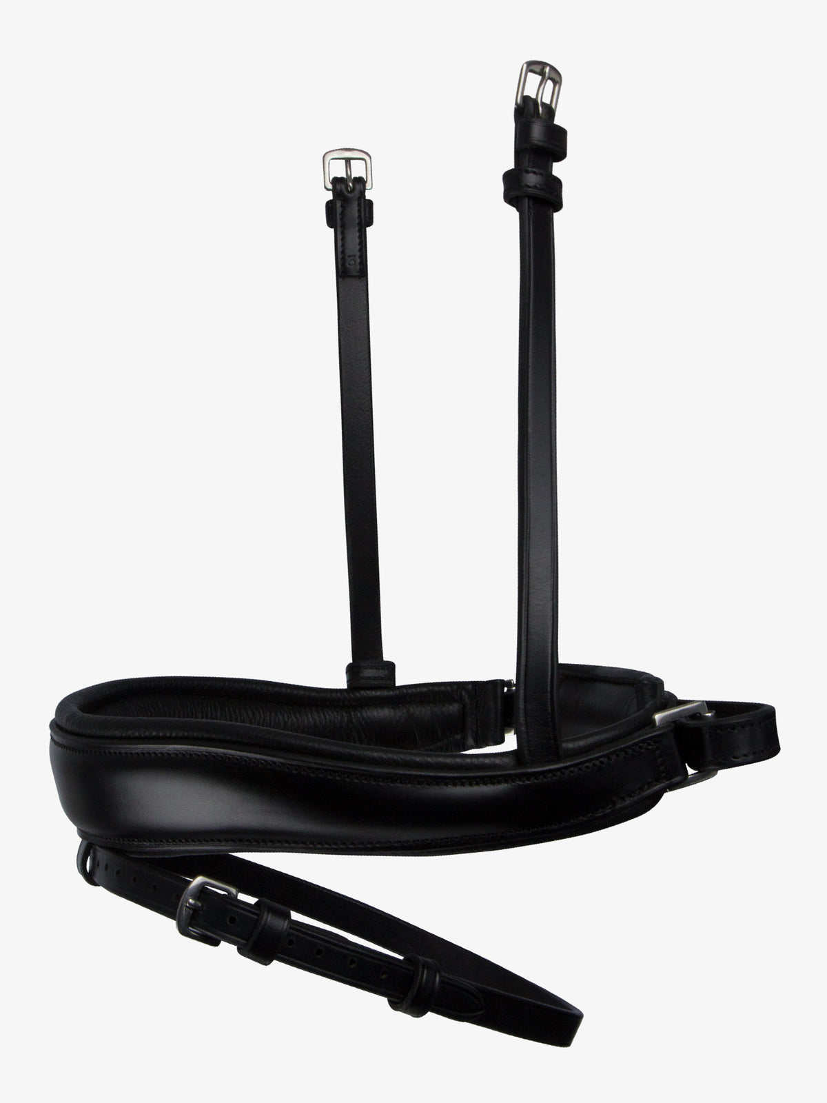 Noseband Flying Change Black Leather