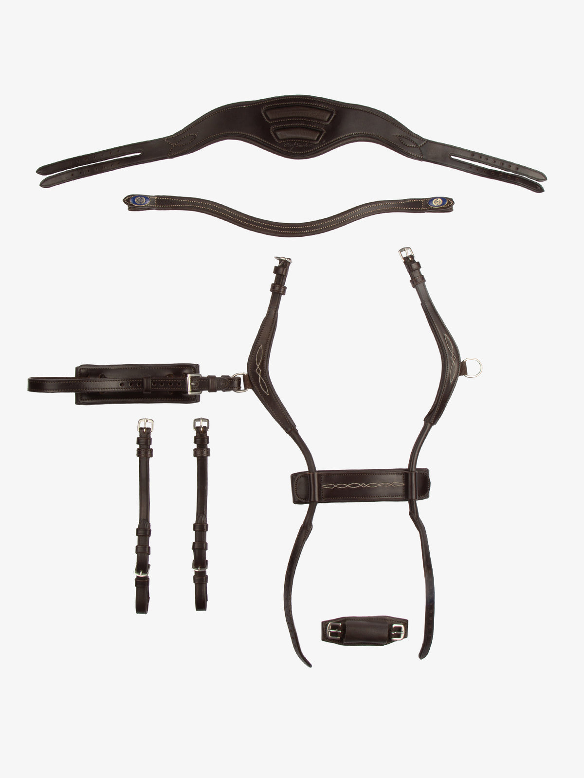Noseband High Jump Brown Leather