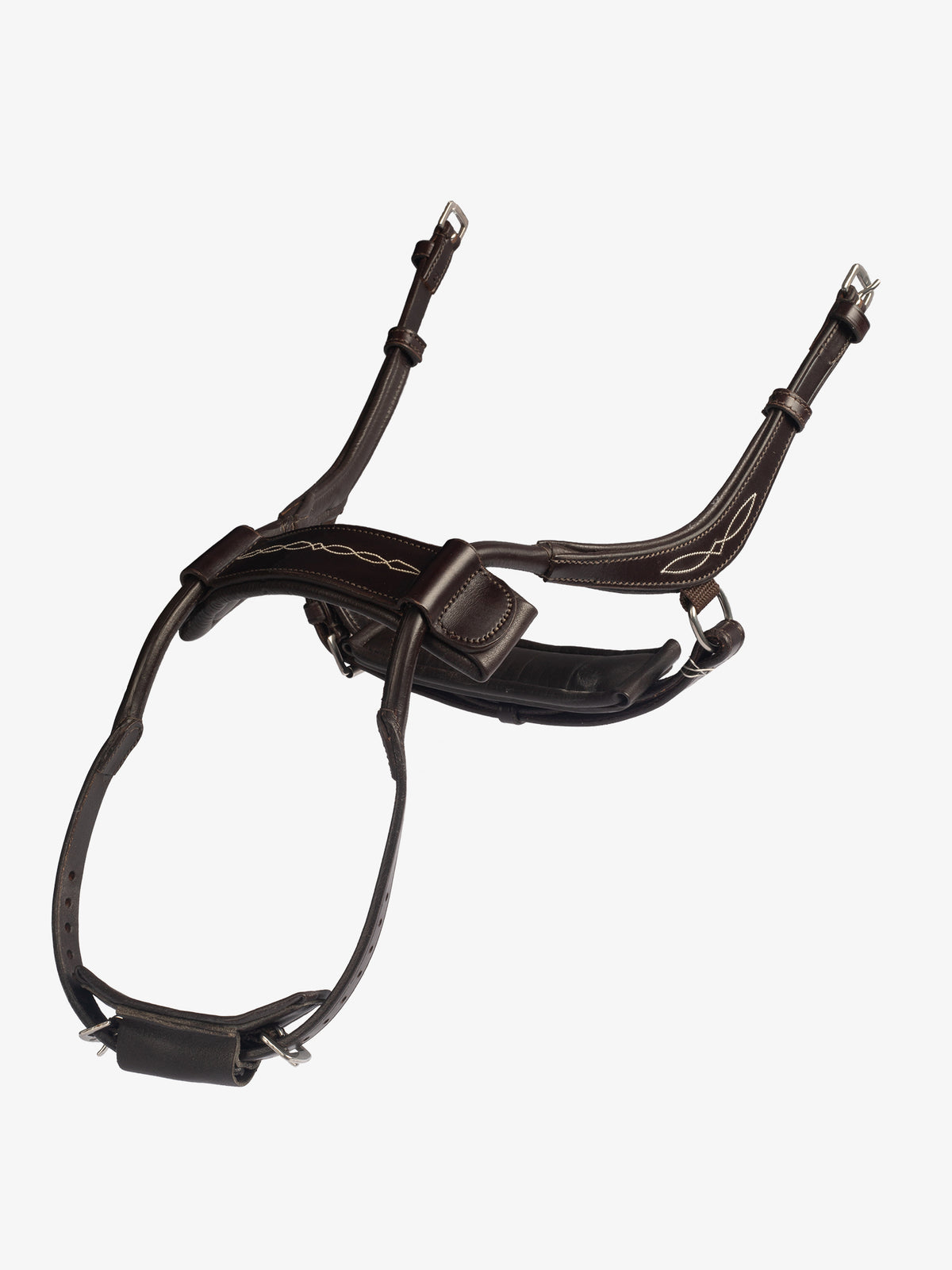 Noseband High Jump - Brown Leather